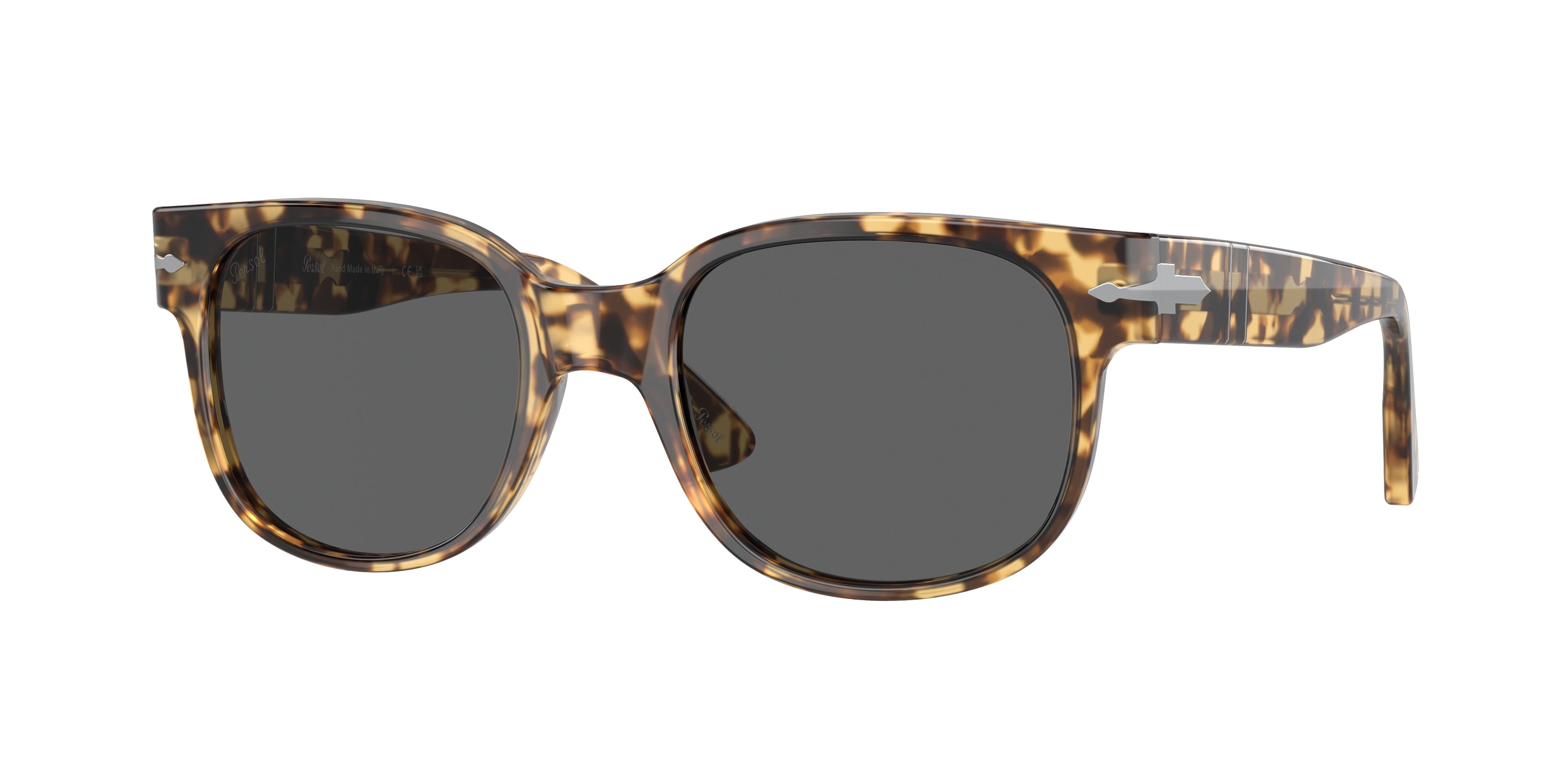Persol Tortoise Square Sunglasses Amazon.com: Persol PO3019S 24/31 52MM Havana/Crystal Lens  main image 3