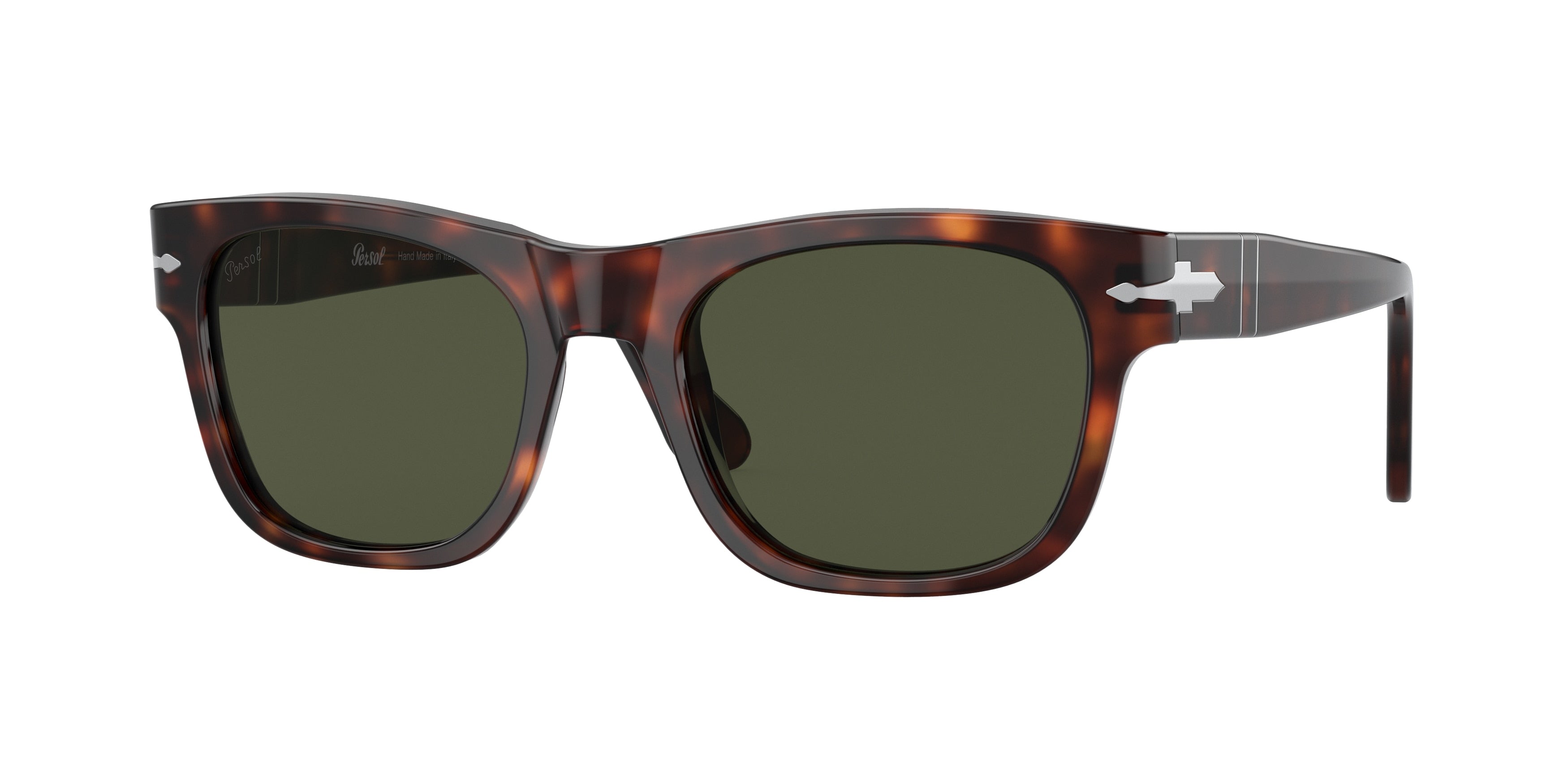 Persol PO3269S Rectangle Sunglasses 24/31-Havana 54-145-20 - Color Map Tortoise