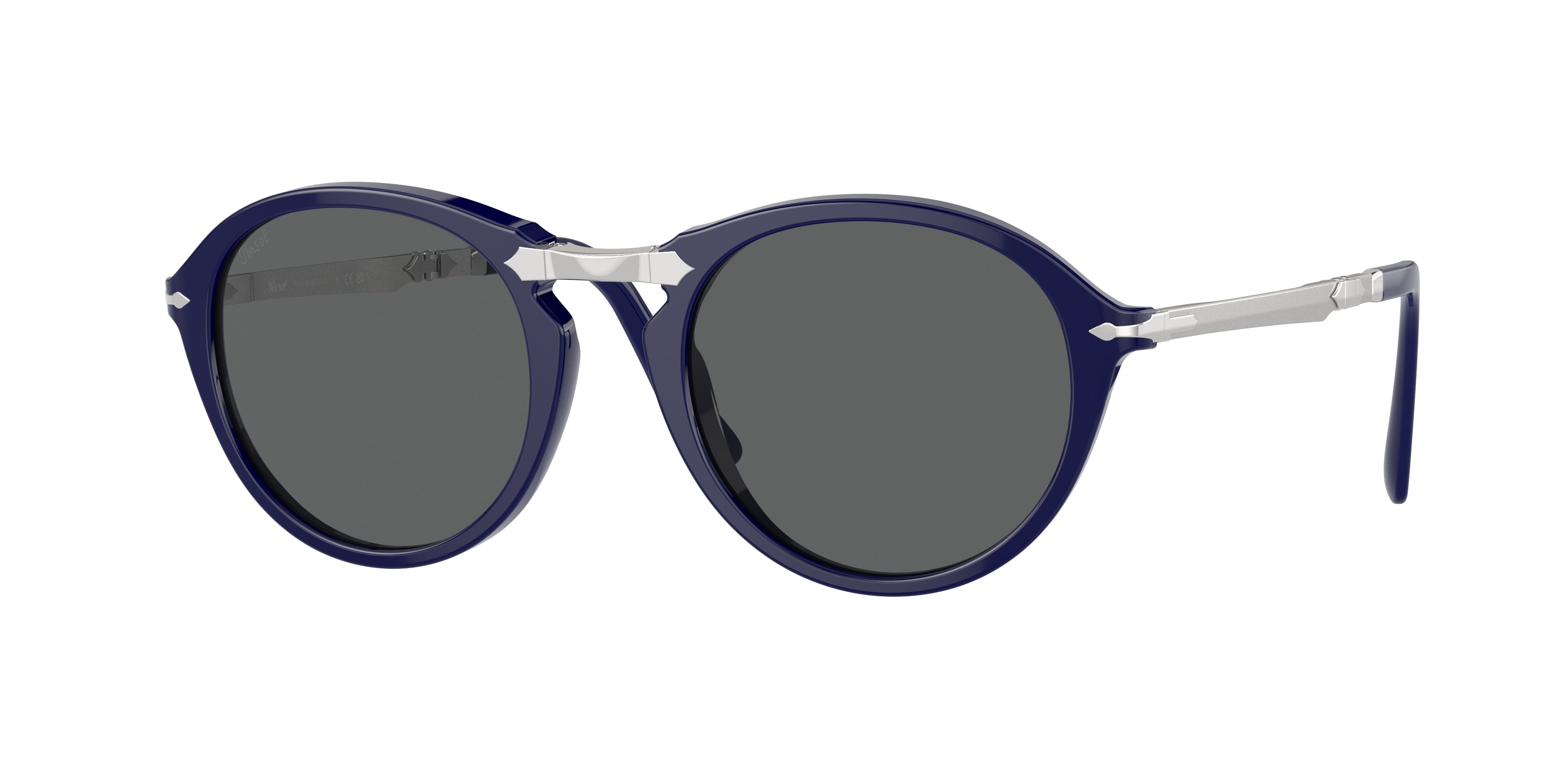 Persol PO3274S Phantos Sunglasses 1144B1-Transparent Violet 50-145-20 - Color Map Violet