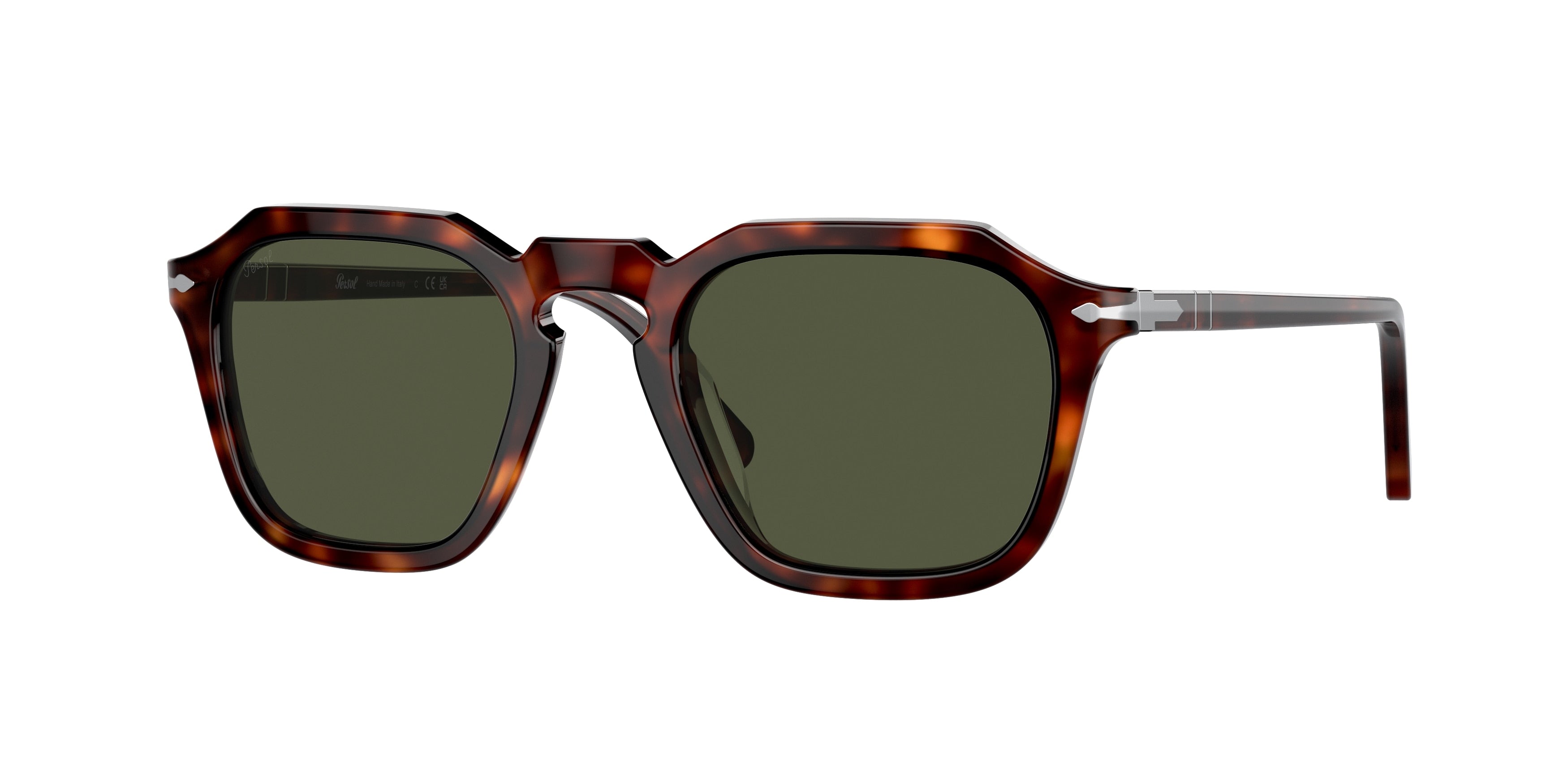 Persol PO3292S Square Sunglasses  24/31-Havana 52-145-21 - Color Map Tortoise