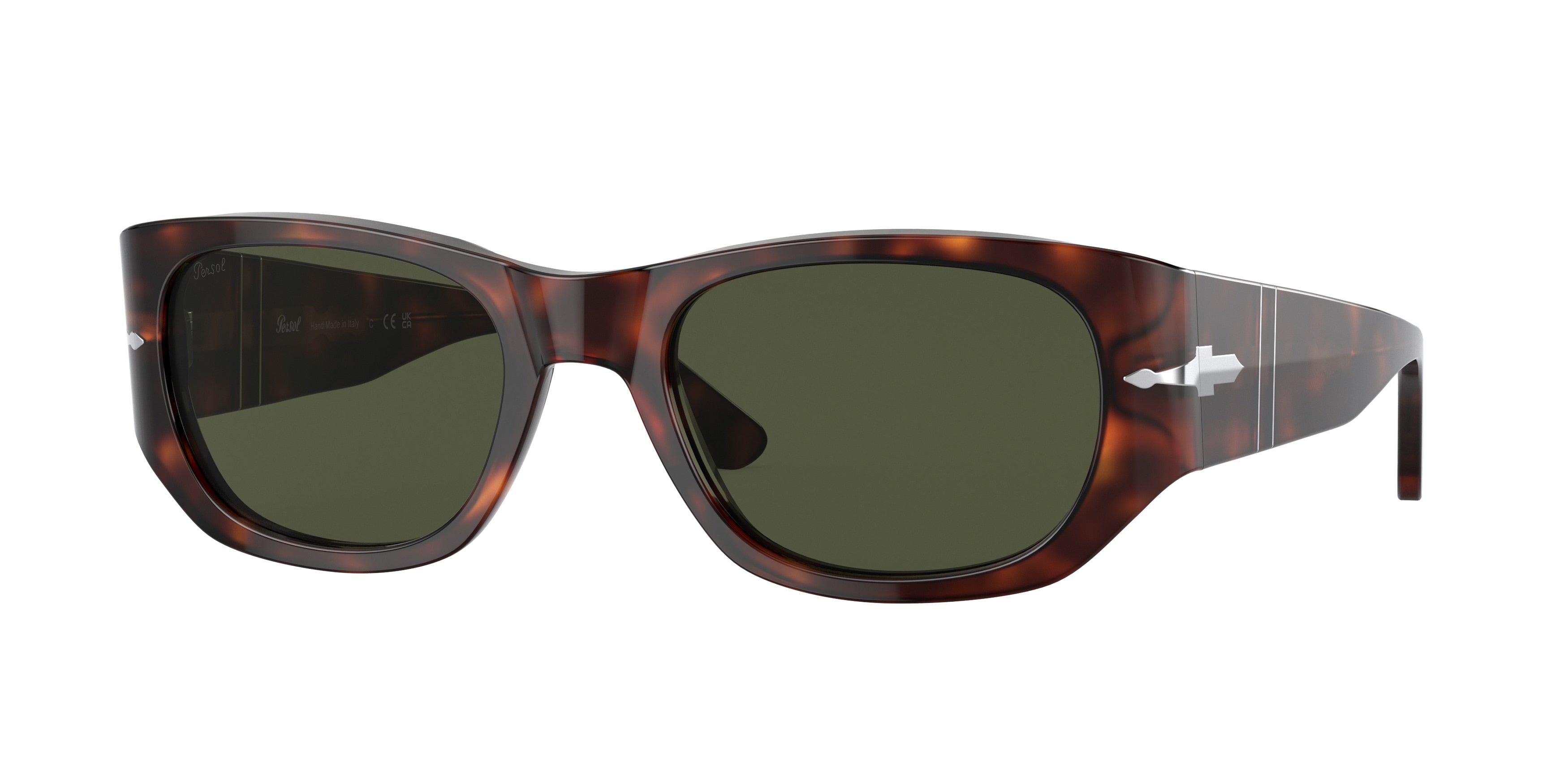 Persol PO3307S Pillow Sunglasses 24/31-Havana 55-145-21 - Color Map Tortoise