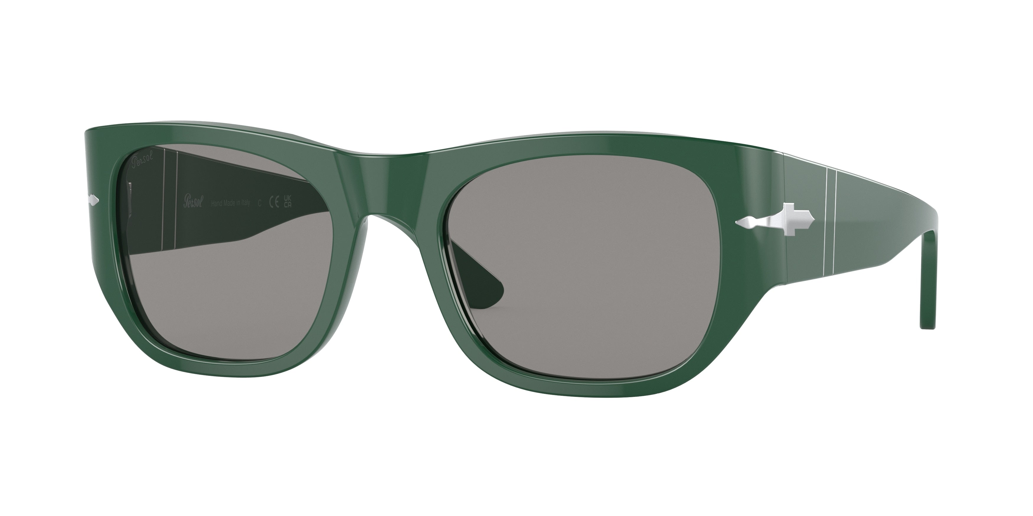 Persol PO3308S Square Sunglasses 1171R5-Green 54-145-21 - Color Map Green