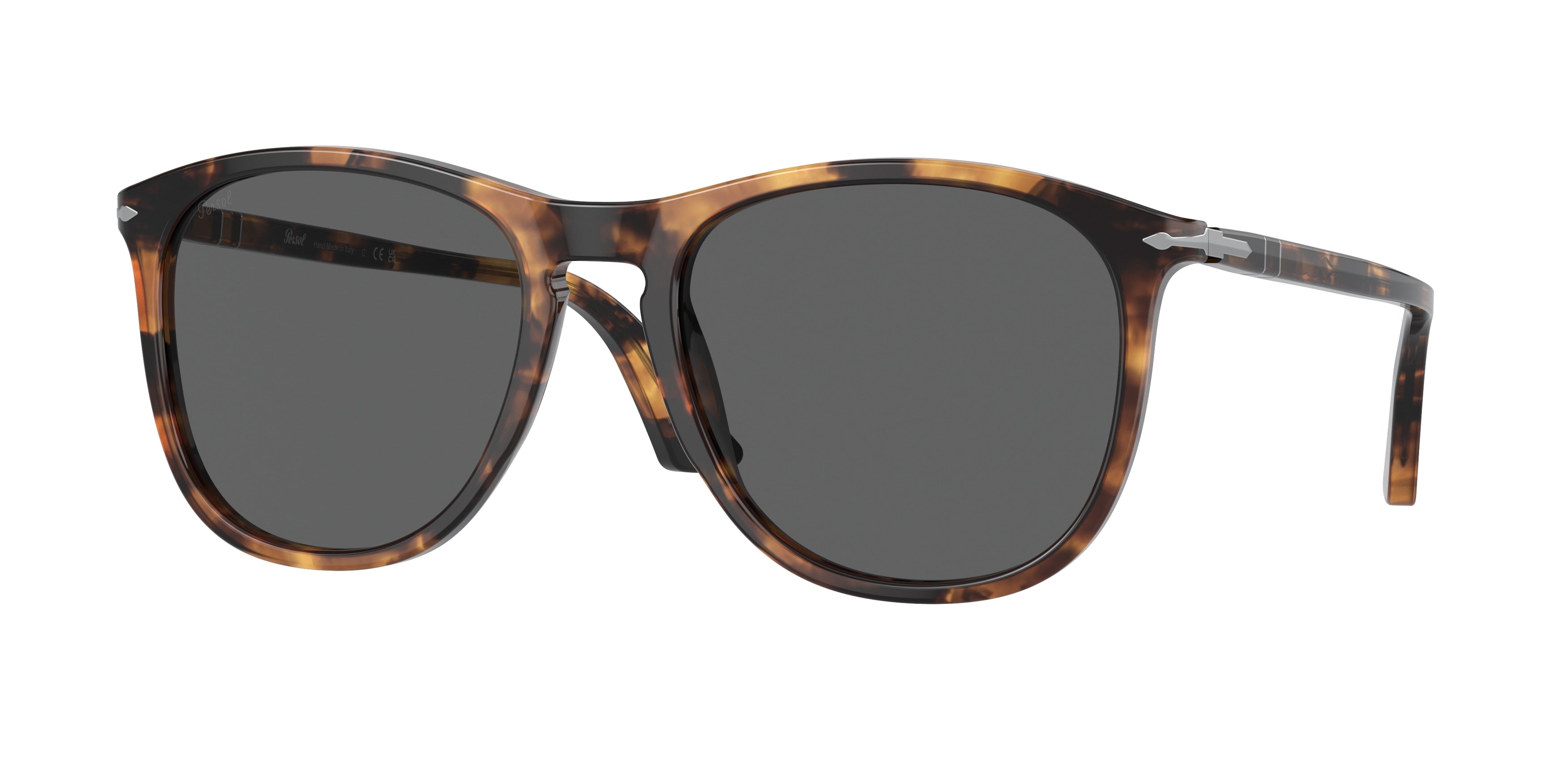 Persol PO3314S Pillow Sunglasses 1102B1-Tortoise Honey 57-145-20 - Color Map Tortoise