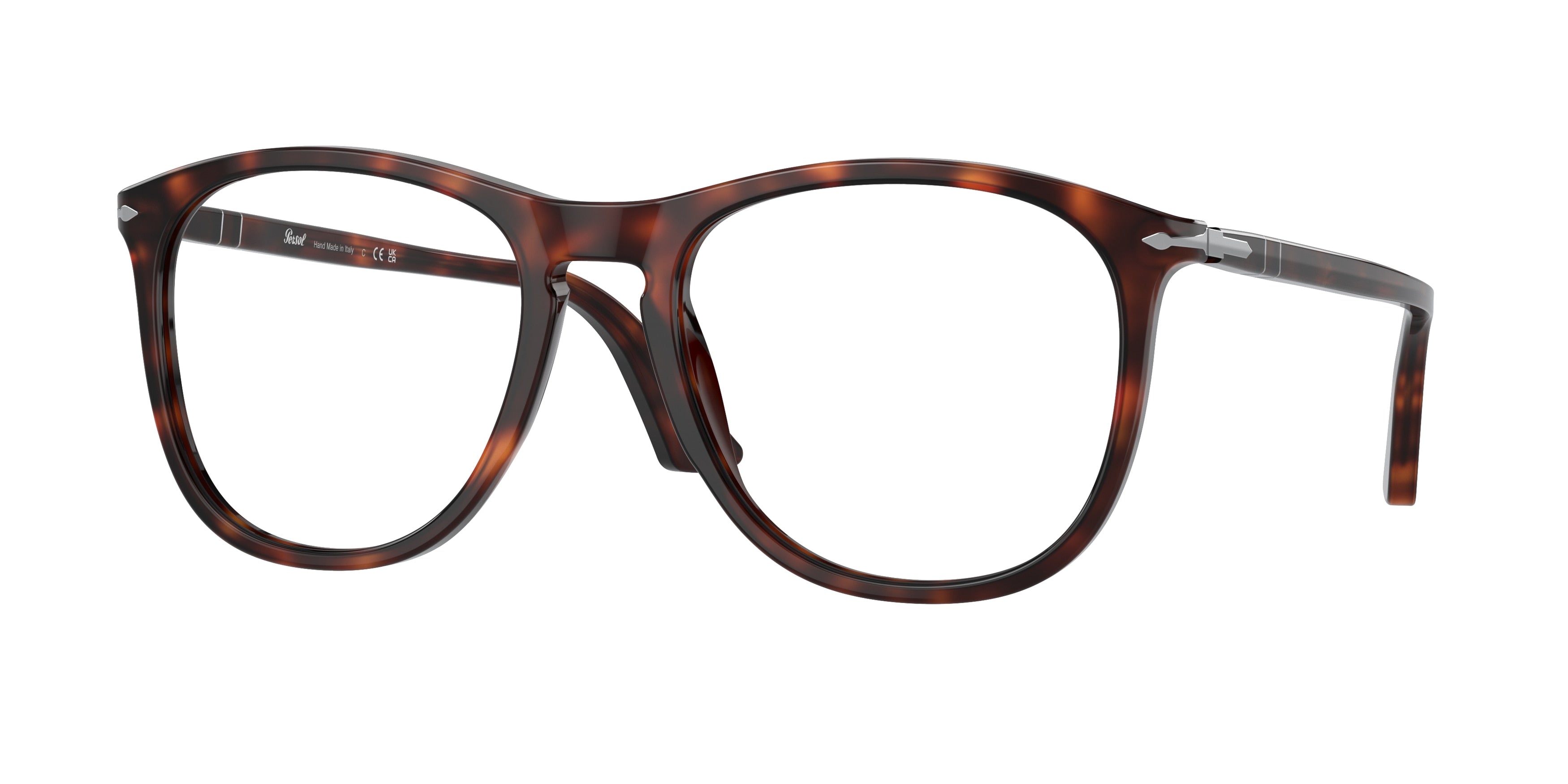Persol PO3314V Pillow Eyeglasses 24-Havana 55-145-20 - Color Map Tortoise