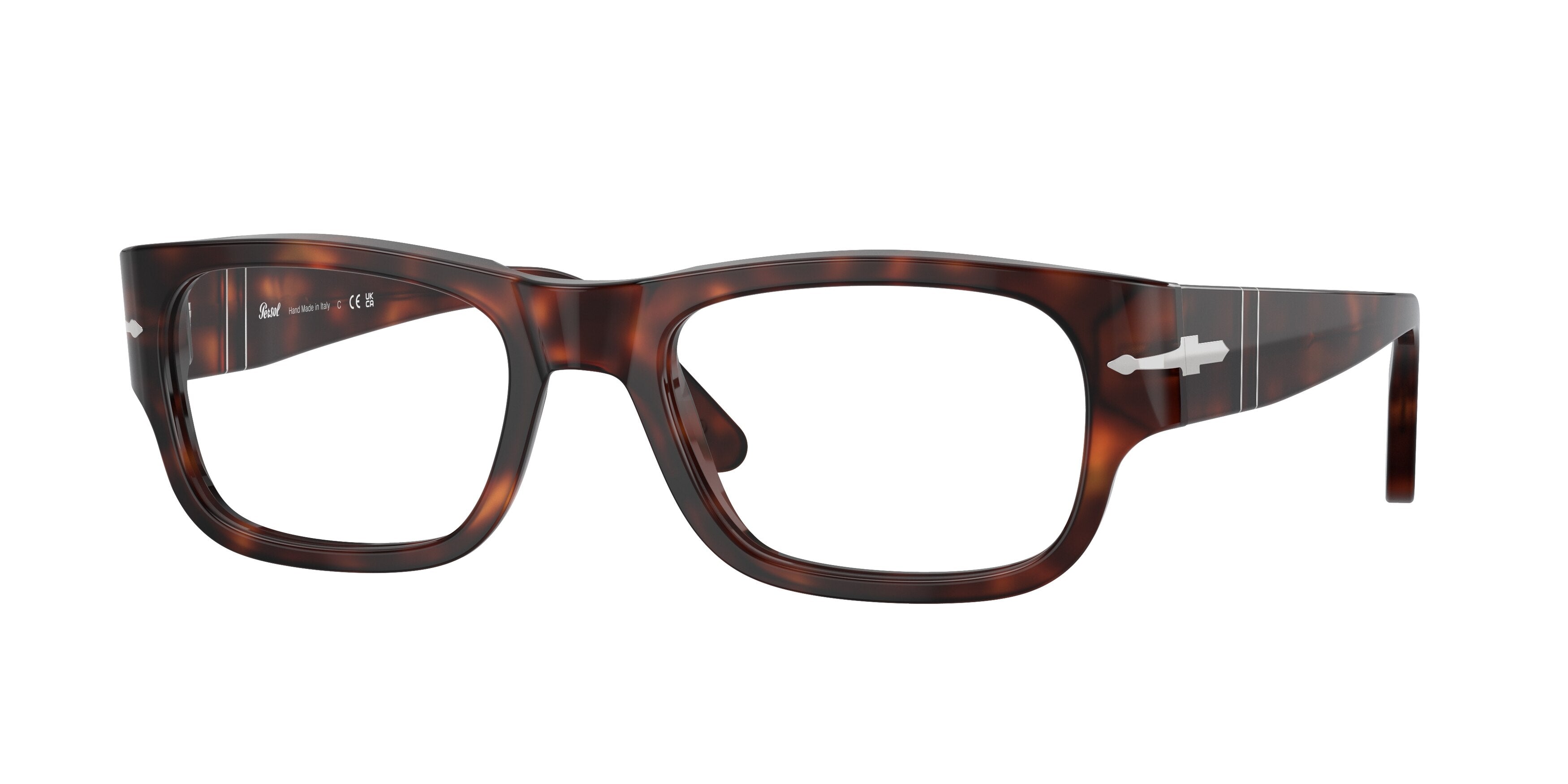 Persol PO3324V Pillow Eyeglasses 24-Havana 56-145-20 - Color Map Tortoise