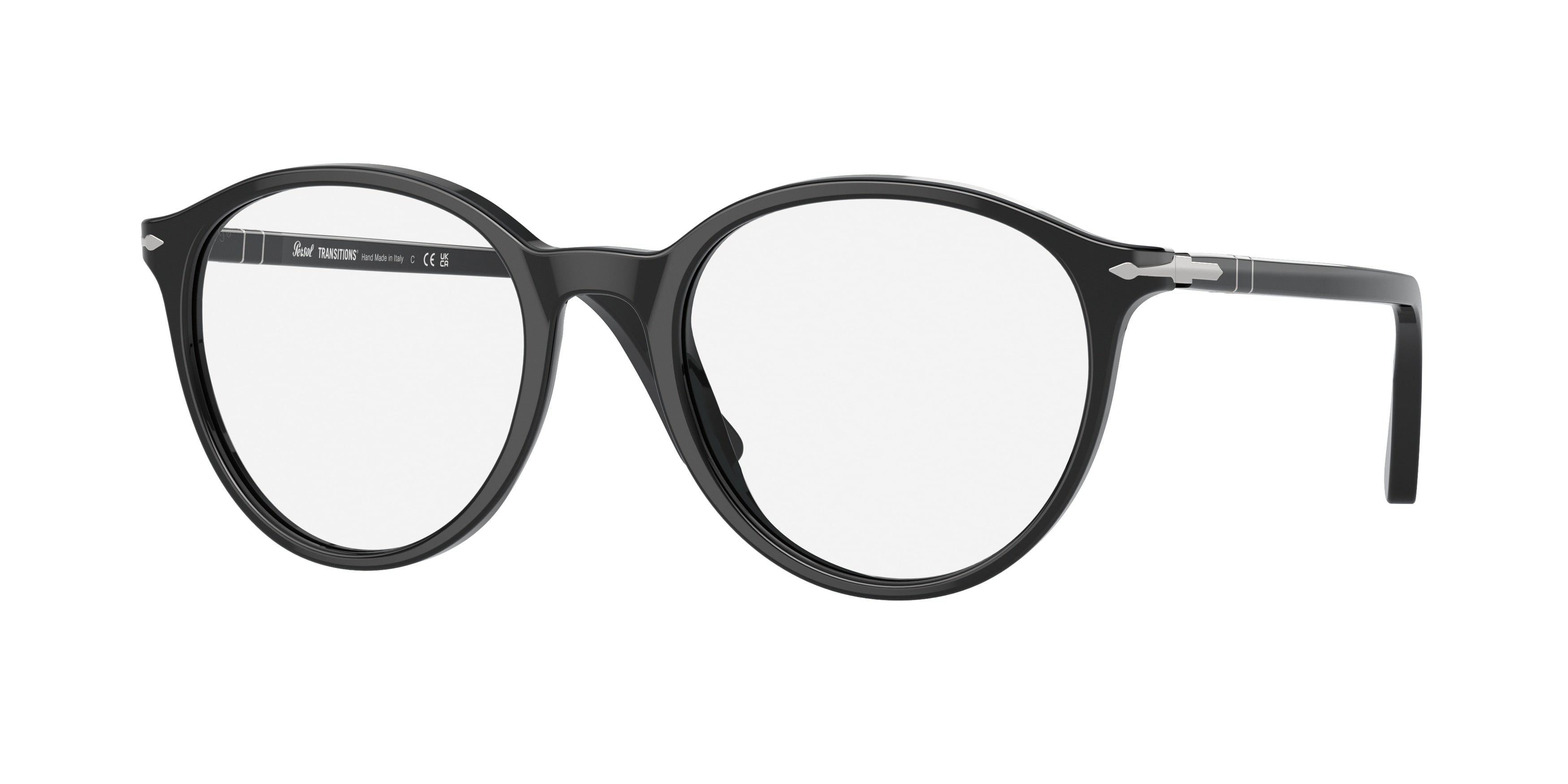 Persol PO3350S Phantos Sunglasses  95/GG-Black 56-145-20 - Color Map Black
