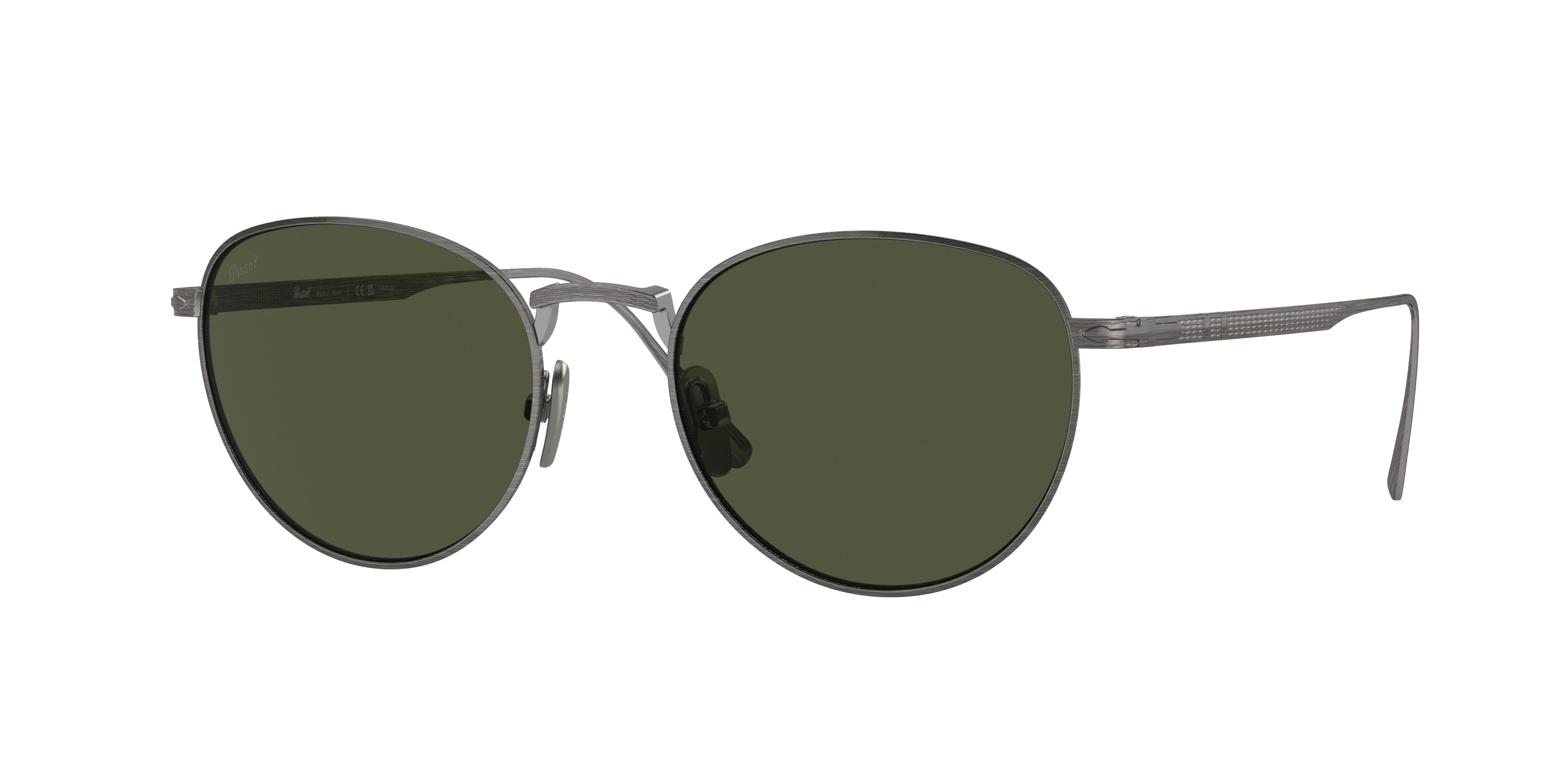 Persol PO5002ST Phantos Sunglasses 800131-Pewter 51-145-19 - Color Map Grey