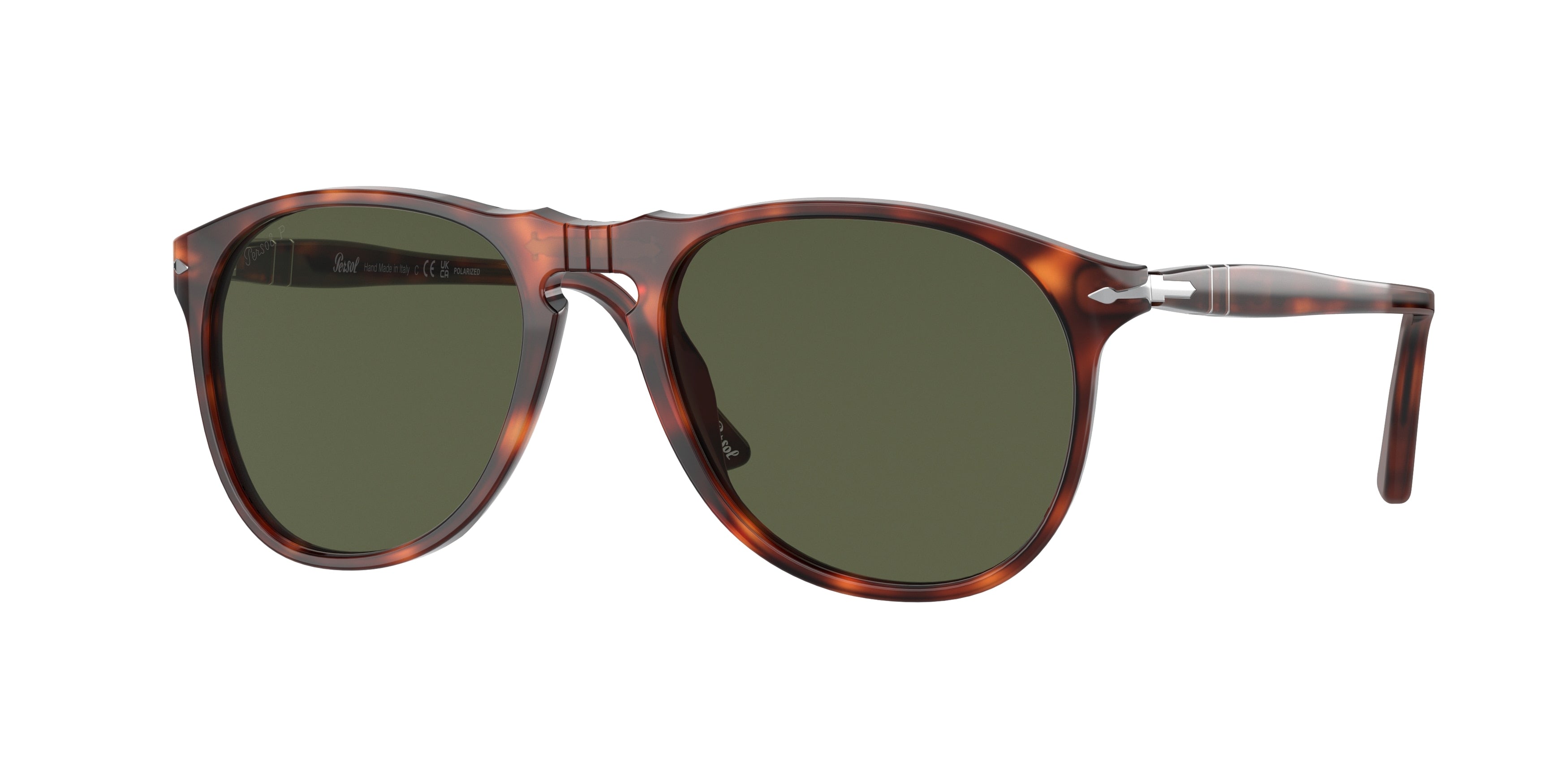 Persol PO9649S Pilot Sunglasses 24/58-Havana 55-145-18 - Color Map Tortoise