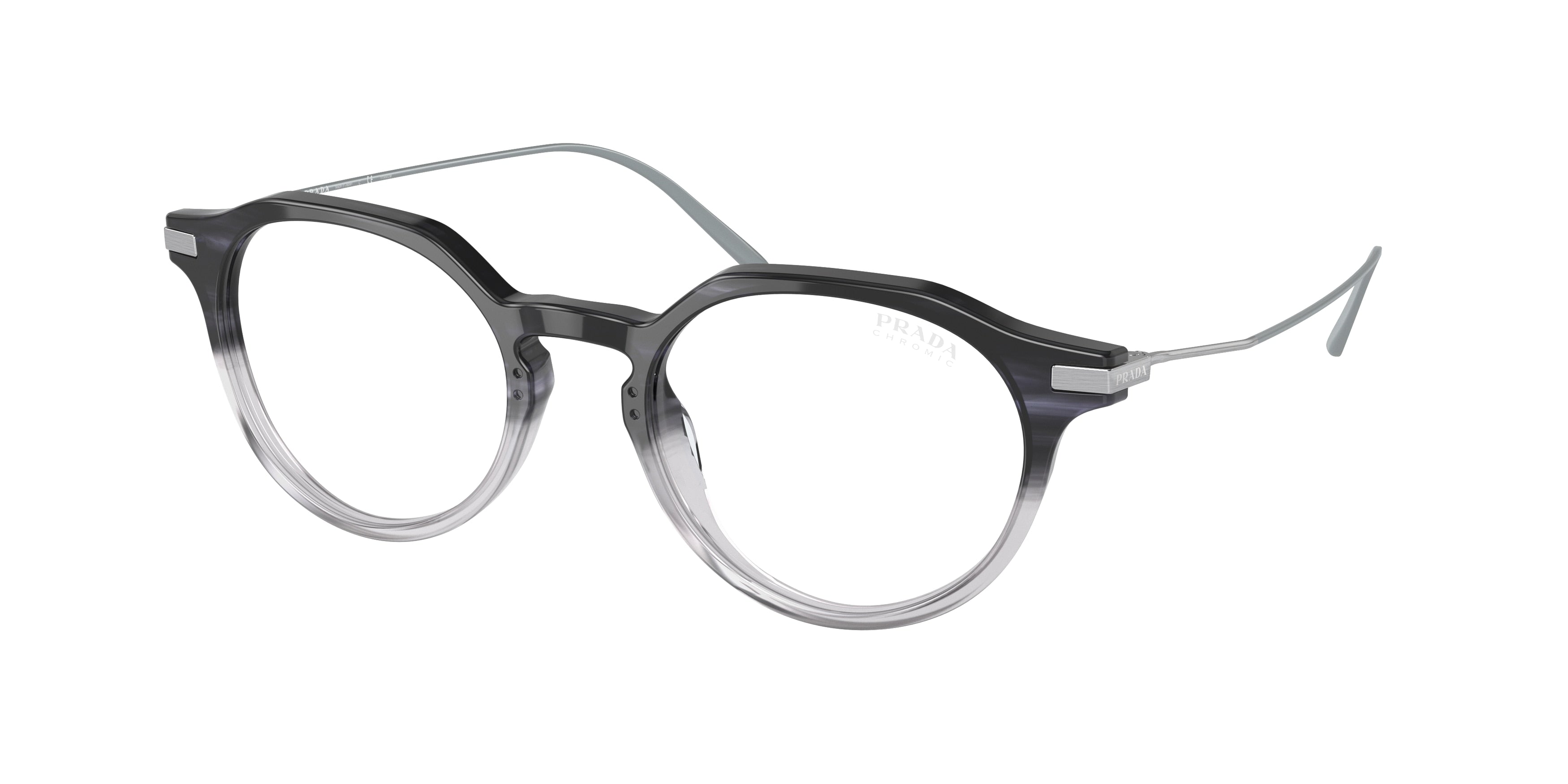 Prada PR12YS Phantos Sunglasses 12B04R-Night Gradient Crystal 51-145-20 - Color Map Blue