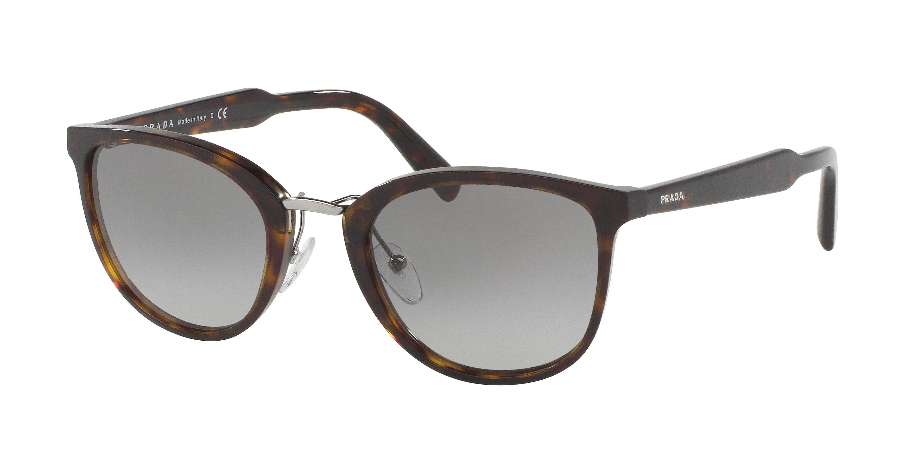 Prada PR22SS Phantos Sunglasses 2AU3M1-Havana 52-145-23 - Color Map Tortoise