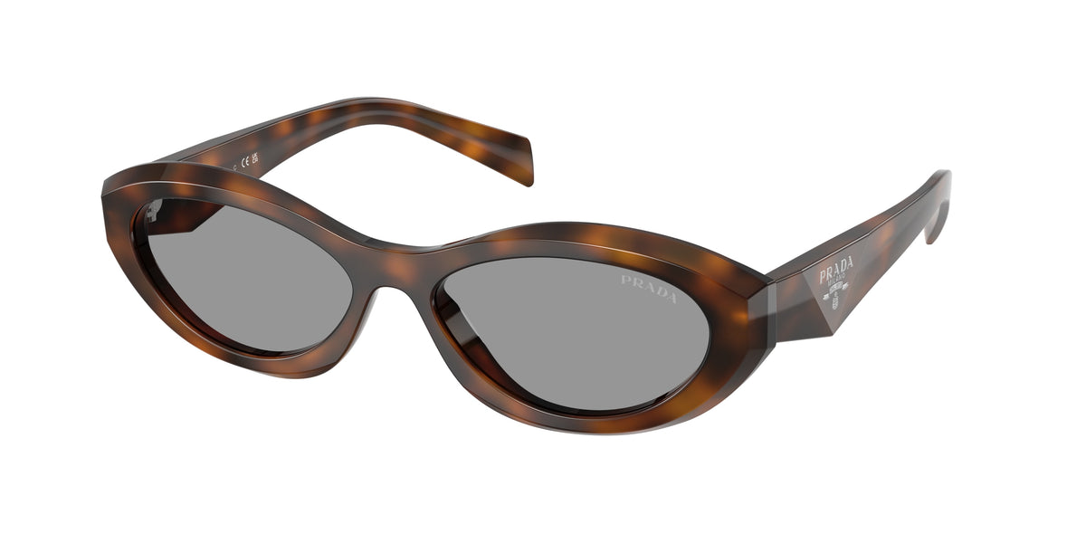 Prada PR26ZS Irregular Sunglasses for Women — Free Shipping - 55-145-16 / 20D50Q-Juniper Tortoise
