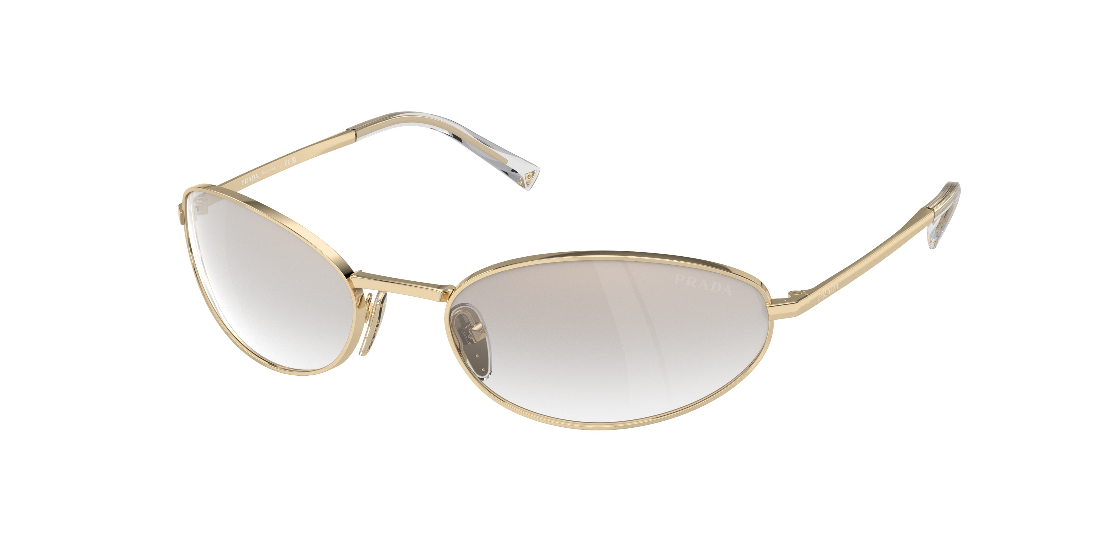 Prada PR A59S Oval Sunglasses For Women