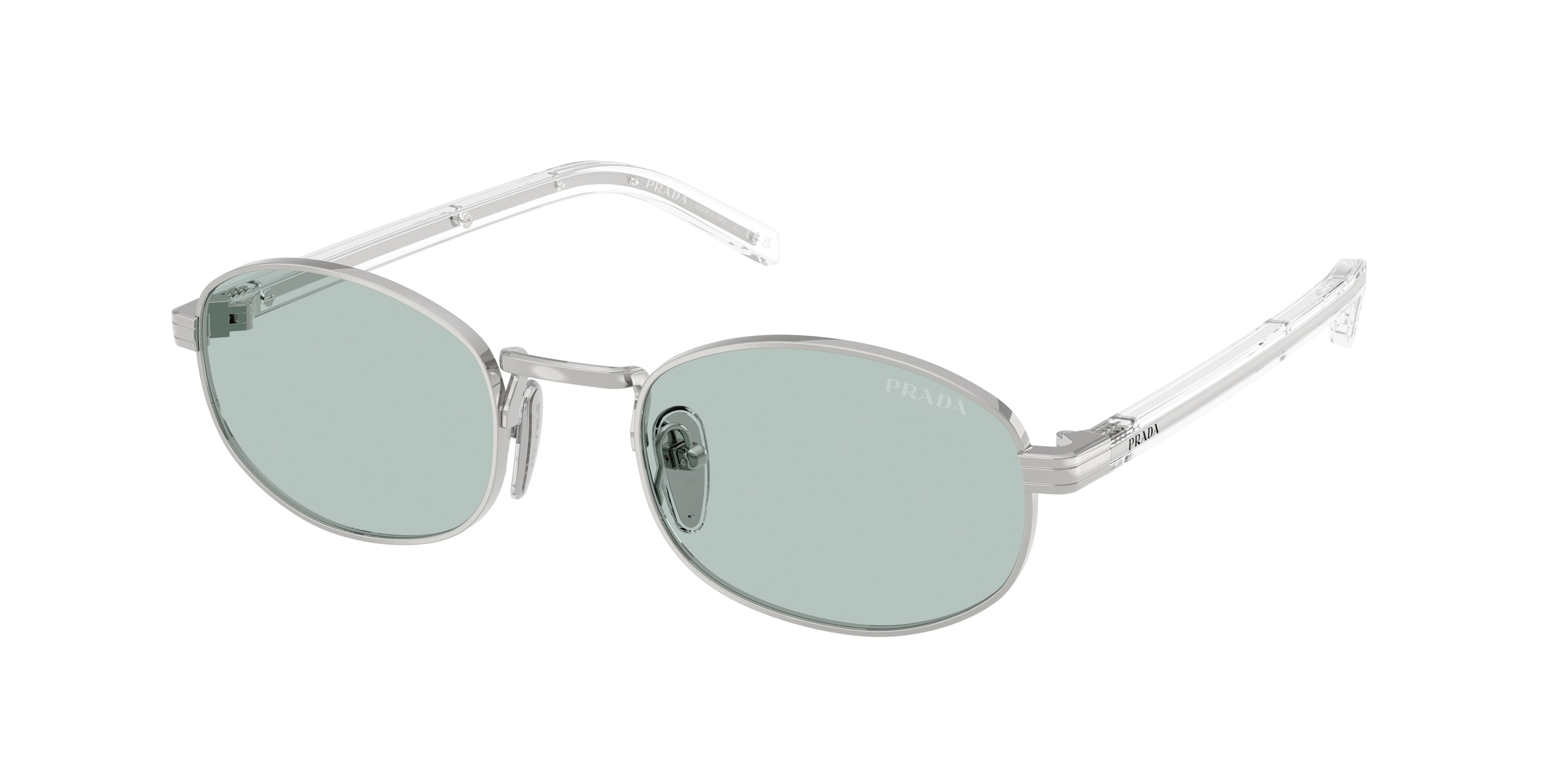 Prada PR B53S Oval Sunglasses For Women display picture 2
