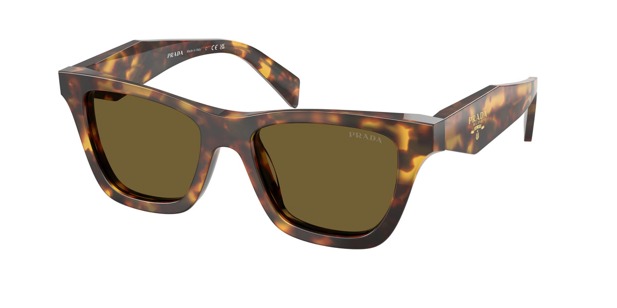 Prada PRC07S Butterfly Sunglasses for Women — Free Shipping - 51-145-18 / 14L09Z-Honey Tortoise