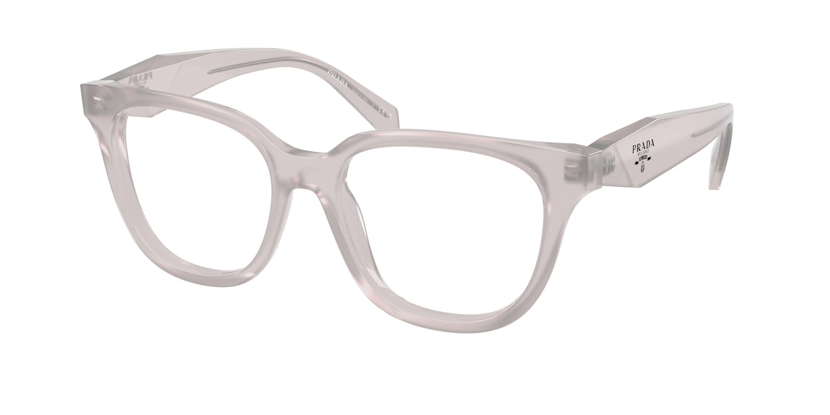 Prada PRC11V Butterfly Eyeglasses for Women — Free Shipping - 53-145-17 / 29G1O1-Opal Dove