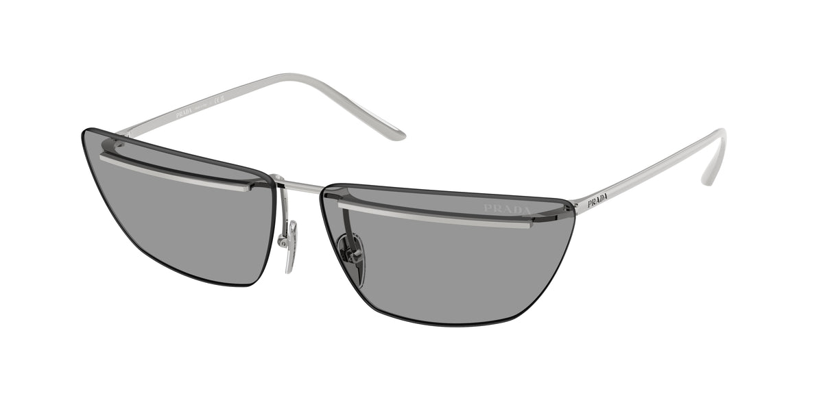 Prada PRC52S Butterfly Sunglasses for Women — Free Shipping - 64-145-13 / 1BC50Q-Silver