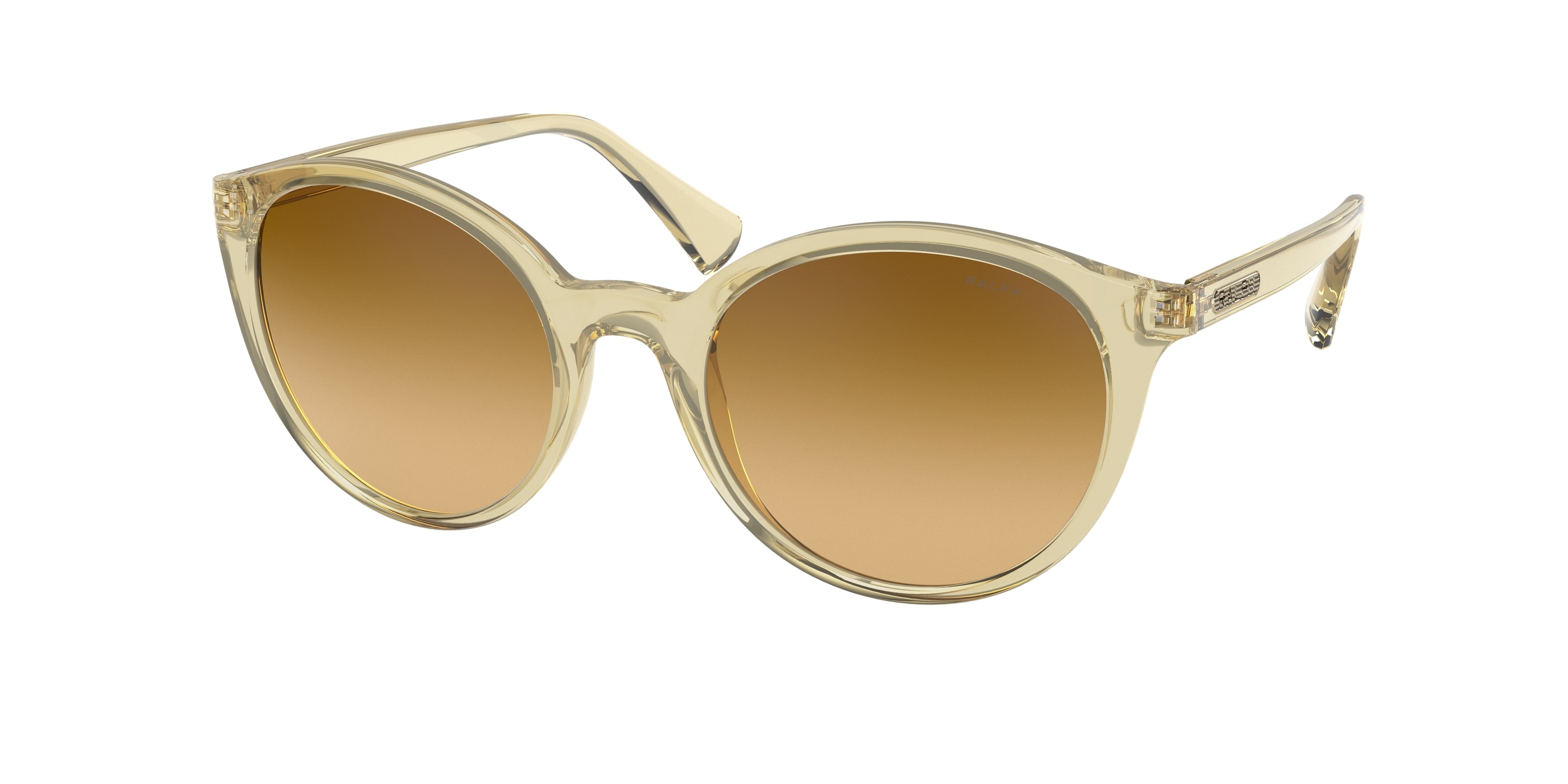 Ralph RA5273 Oval Sunglasses  57562L-Shiny Pinot Grigio 53-140-20 - Color Map Grey