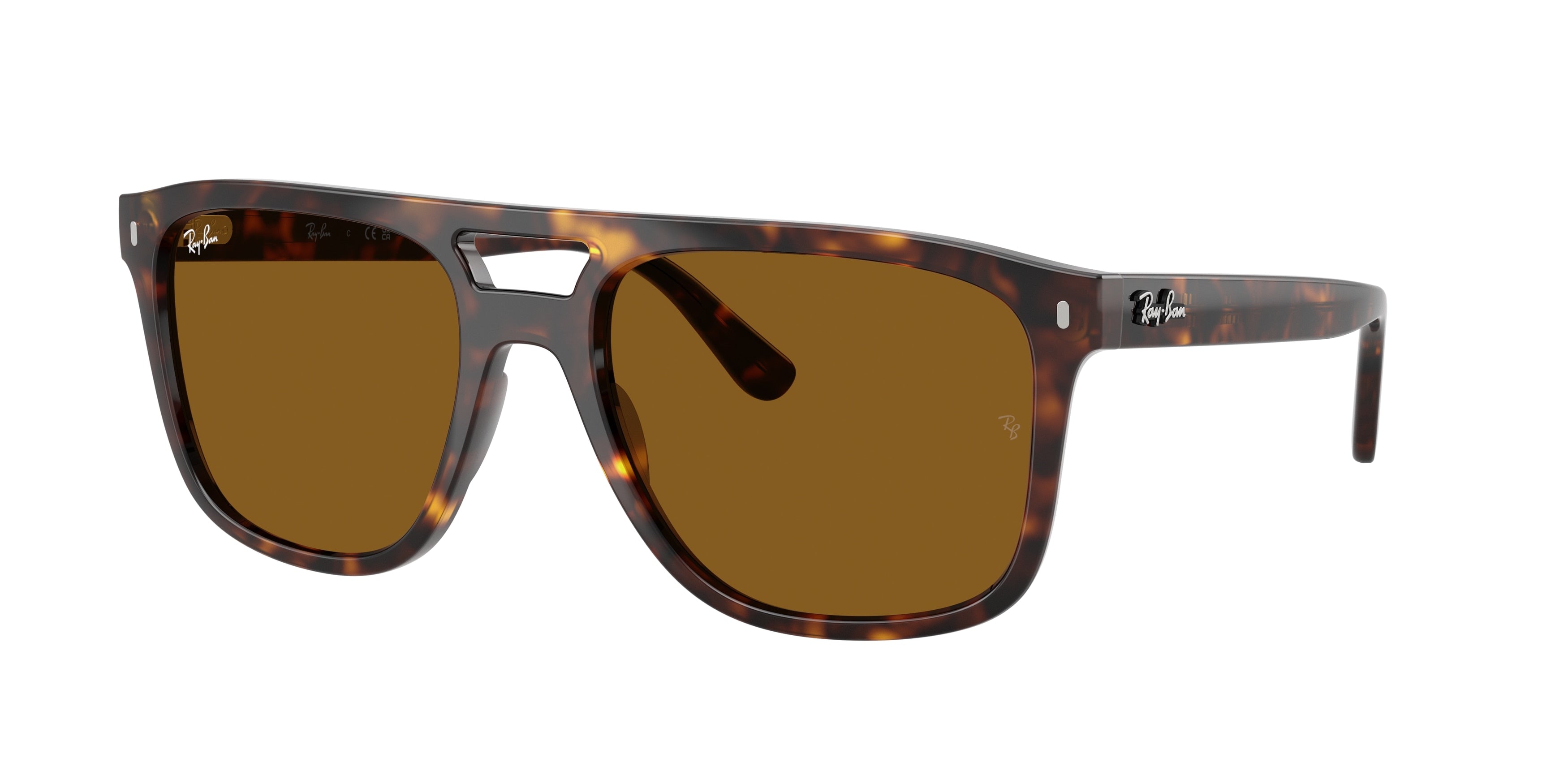 Ray-Ban RB2213 Square Sunglasses  902/33-Havana 58-150-20 - Color Map Tortoise