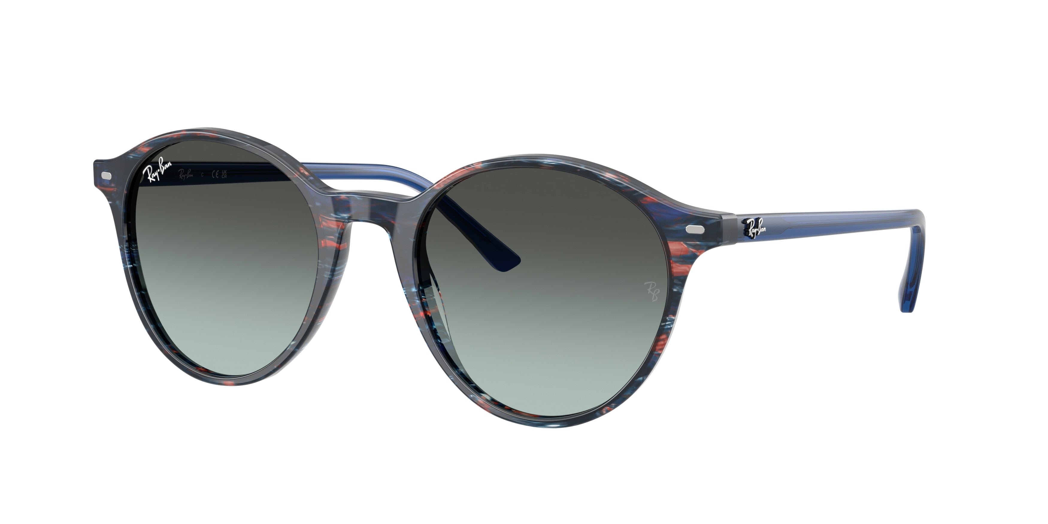 Ray-Ban BERNARD RB2230 Phantos Sunglasses  1420GK-Transparent Shade Fantasy Blue 53-145-21 - Color Map Blue