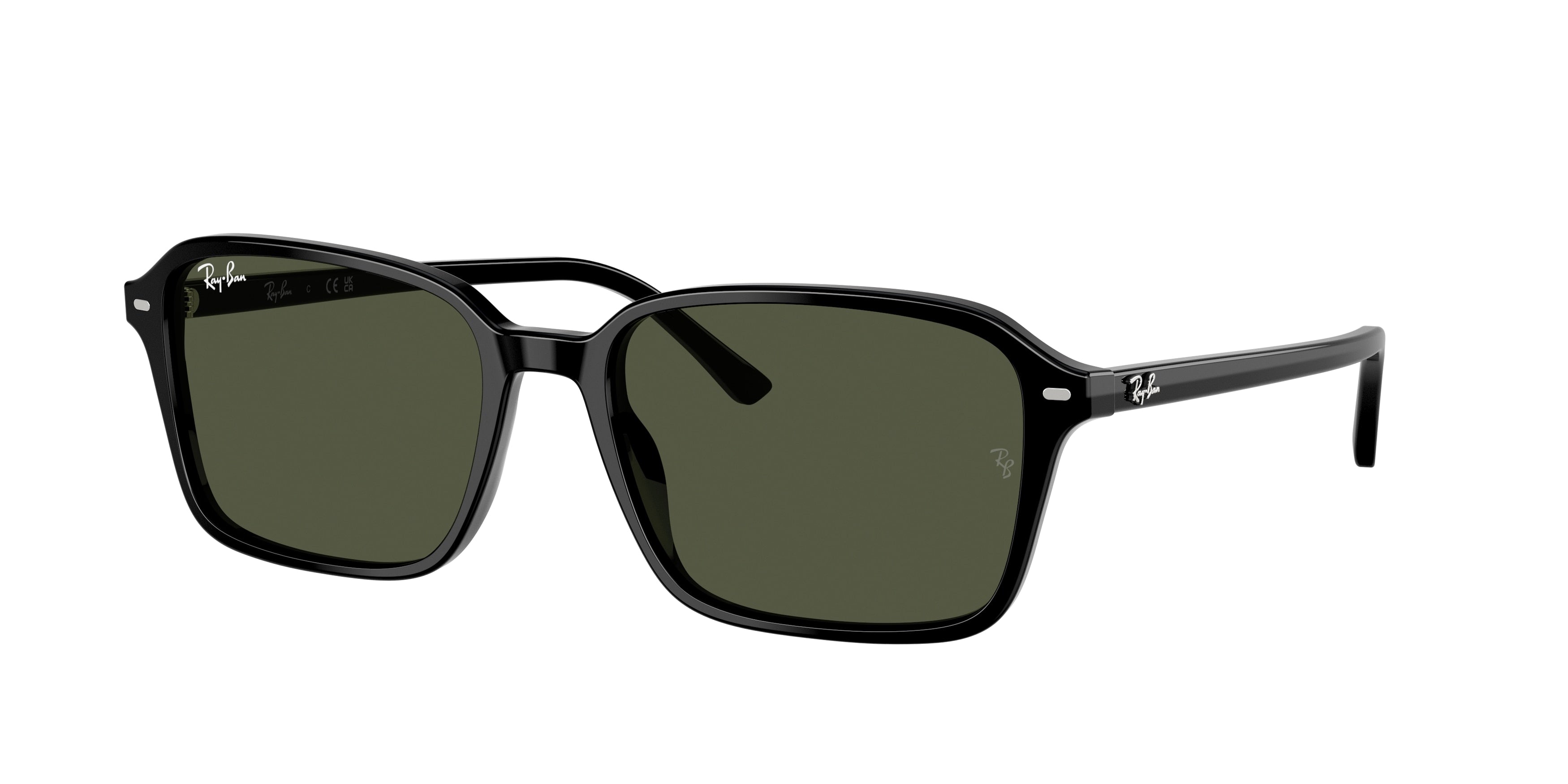 Ray-Ban RAIMOND RB2231 Square Sunglasses  901/31-Black 58-145-18 - Color Map Black