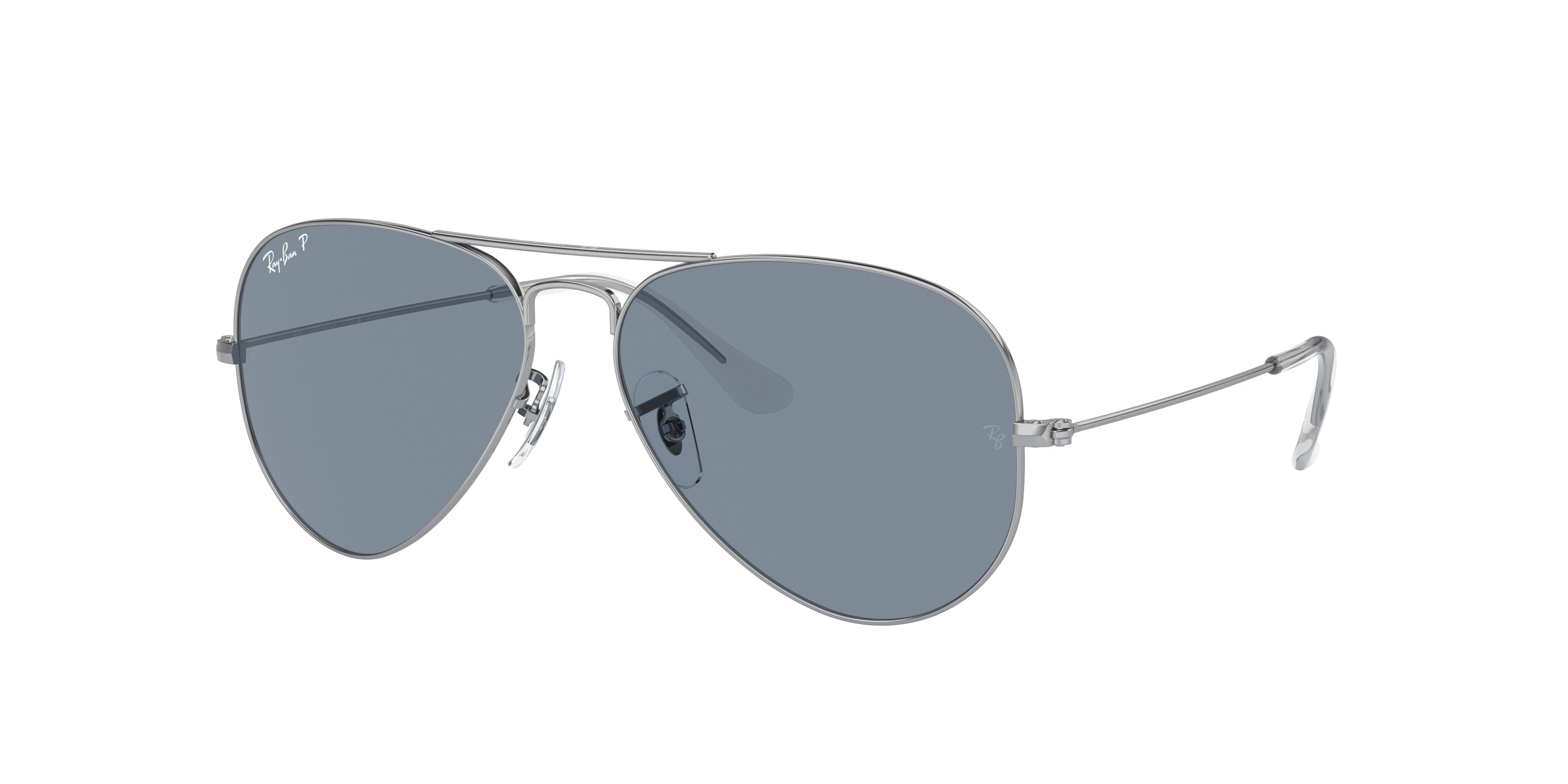 Ray-Ban AVIATOR RB3025 Pilot Sunglasses  003/02-Silver 58-135-14 - Color Map Silver