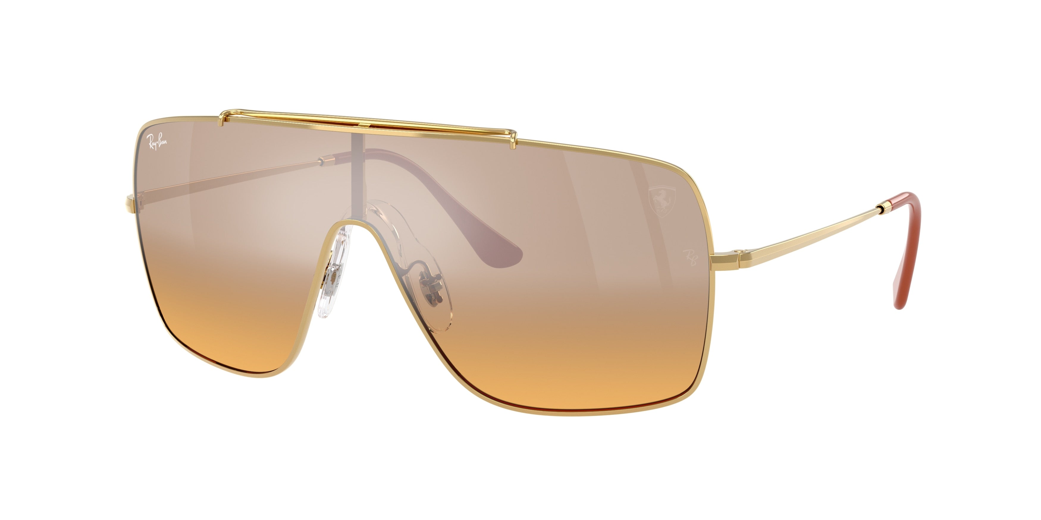 Ray-Ban RB3697M Square Sunglasses  F105Y1-Arista Gold 0-140-135 - Color Map Gold