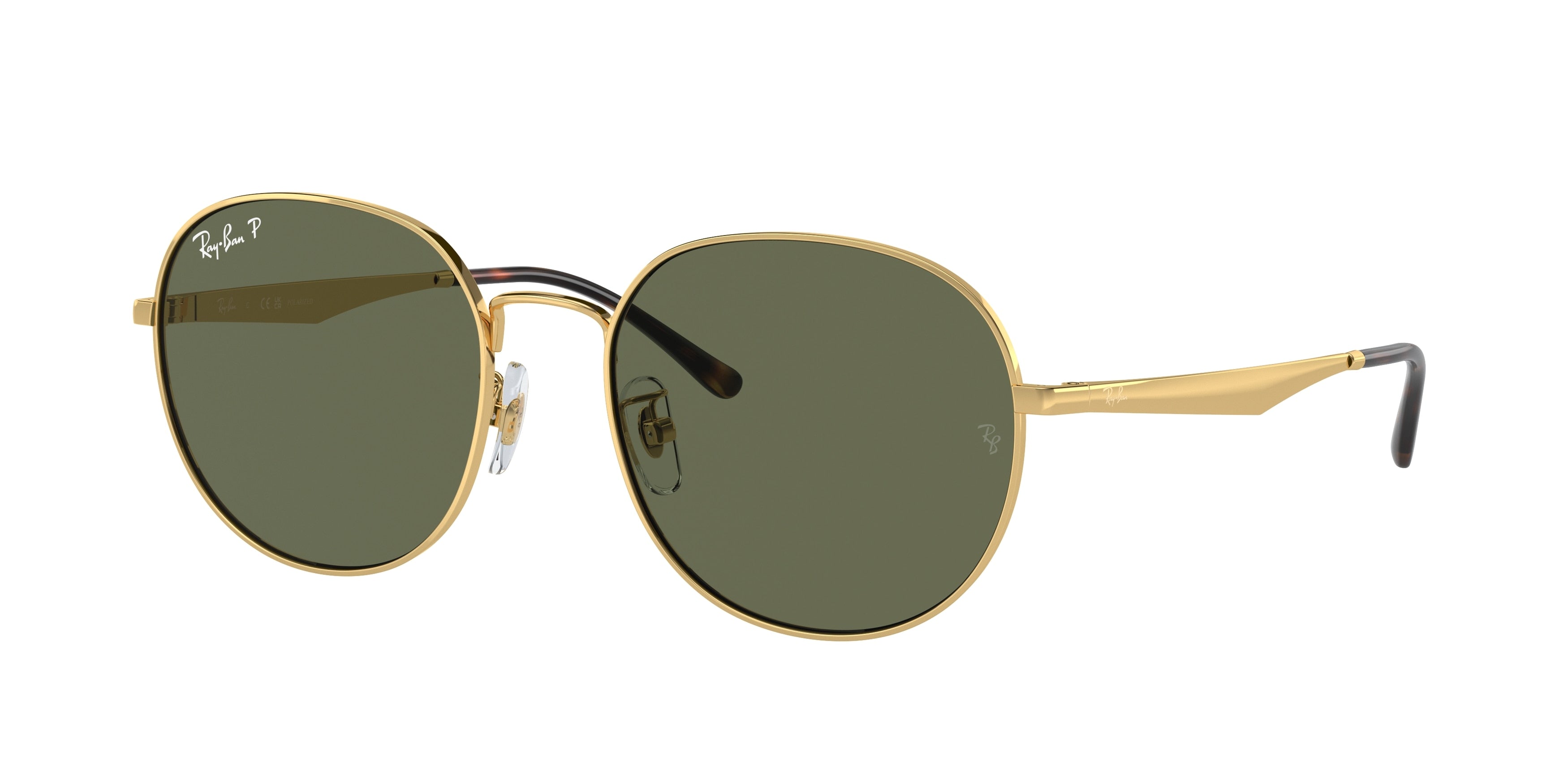 Ray-Ban RB3727D Phantos Sunglasses  001/9A-Arista Gold 57-145-19 - Color Map Gold