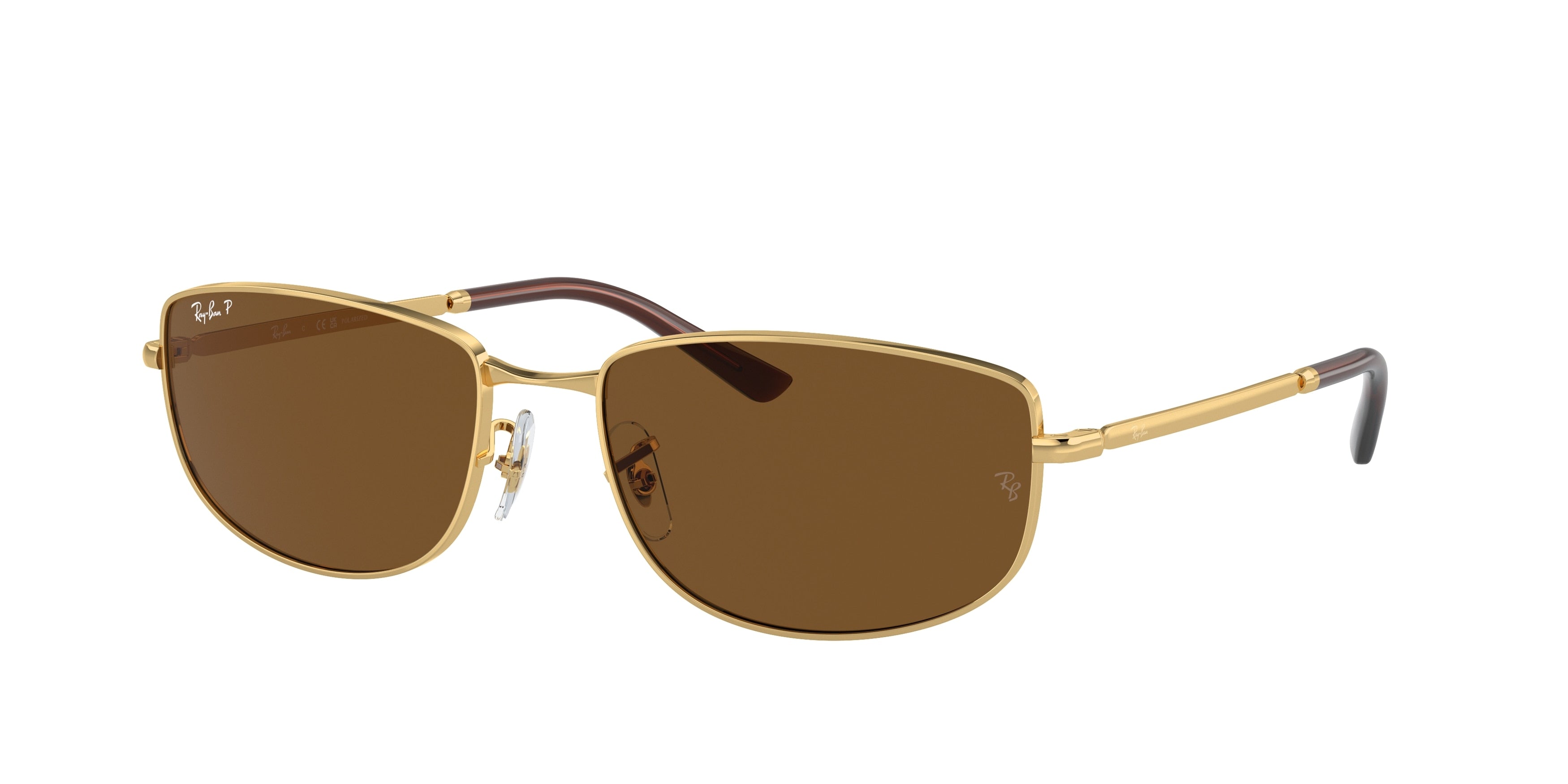 Ray-Ban RB3732 Irregular Sunglasses  001/57-Arista Gold 59-145-18 - Color Map Gold