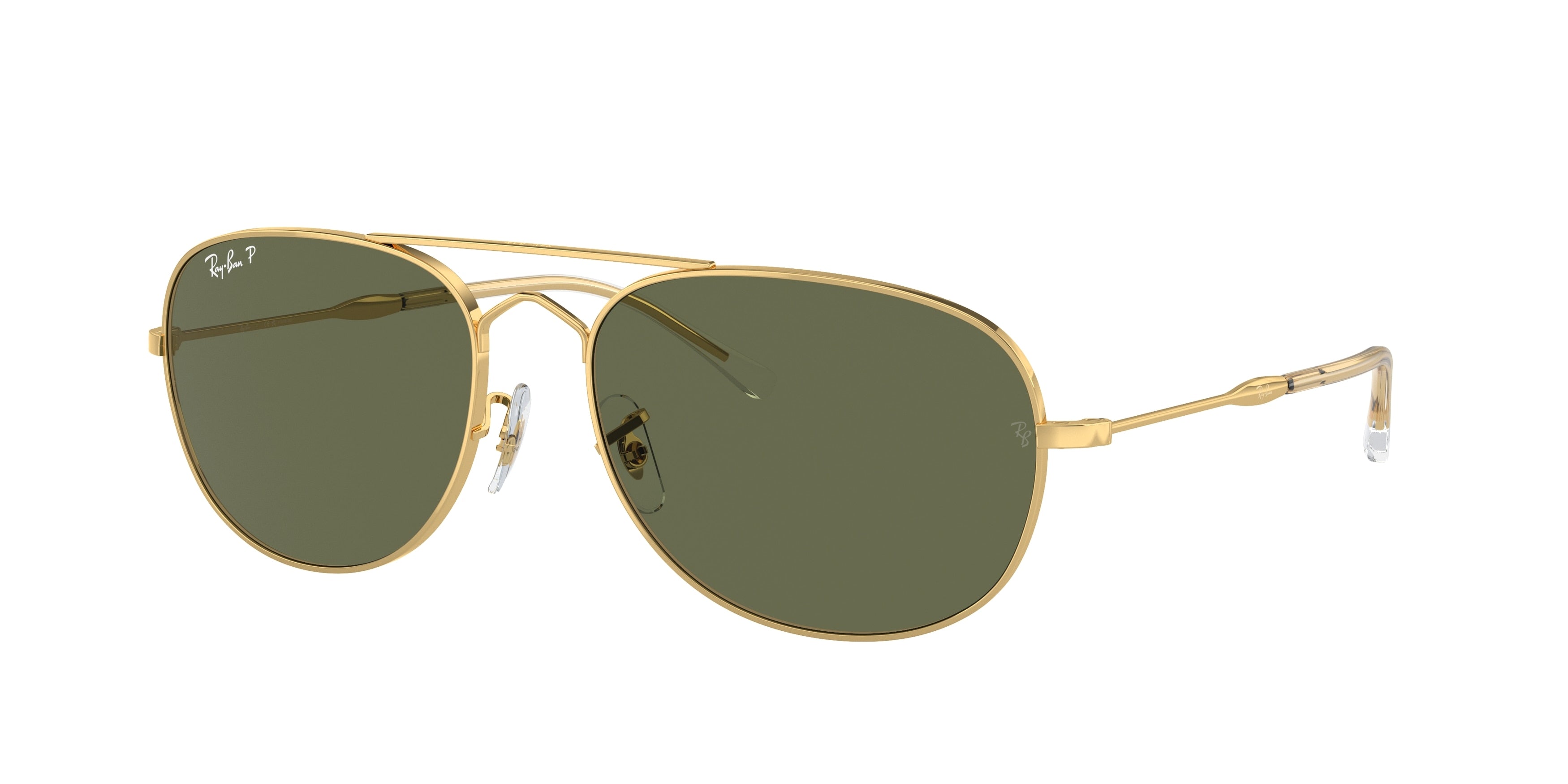 Ray-Ban BAIN BRIDGE RB3735 Pilot Sunglasses  001/58-Arista Gold 60-145-17 - Color Map Gold