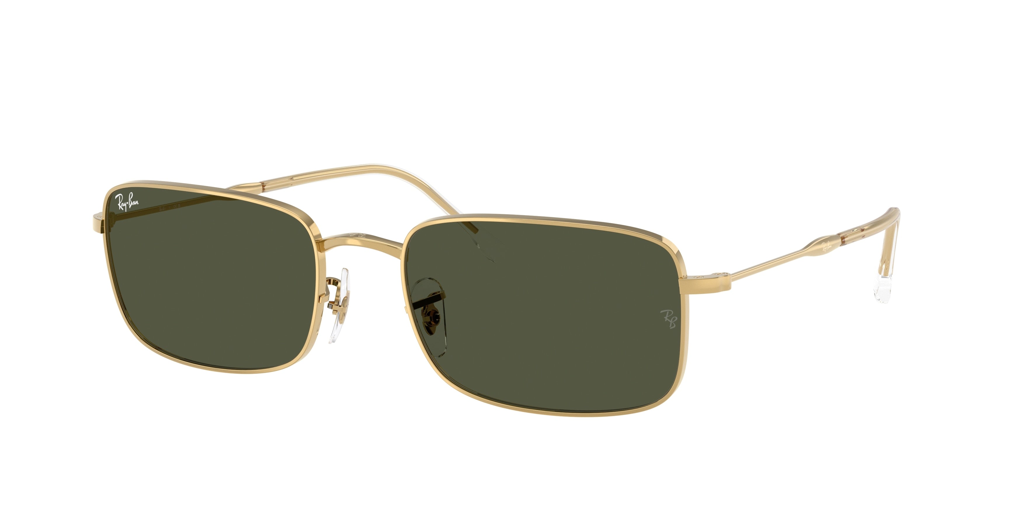 Ray-Ban RB3746 Rectangle Sunglasses  001/31-Arista Gold 59-145-20 - Color Map Gold