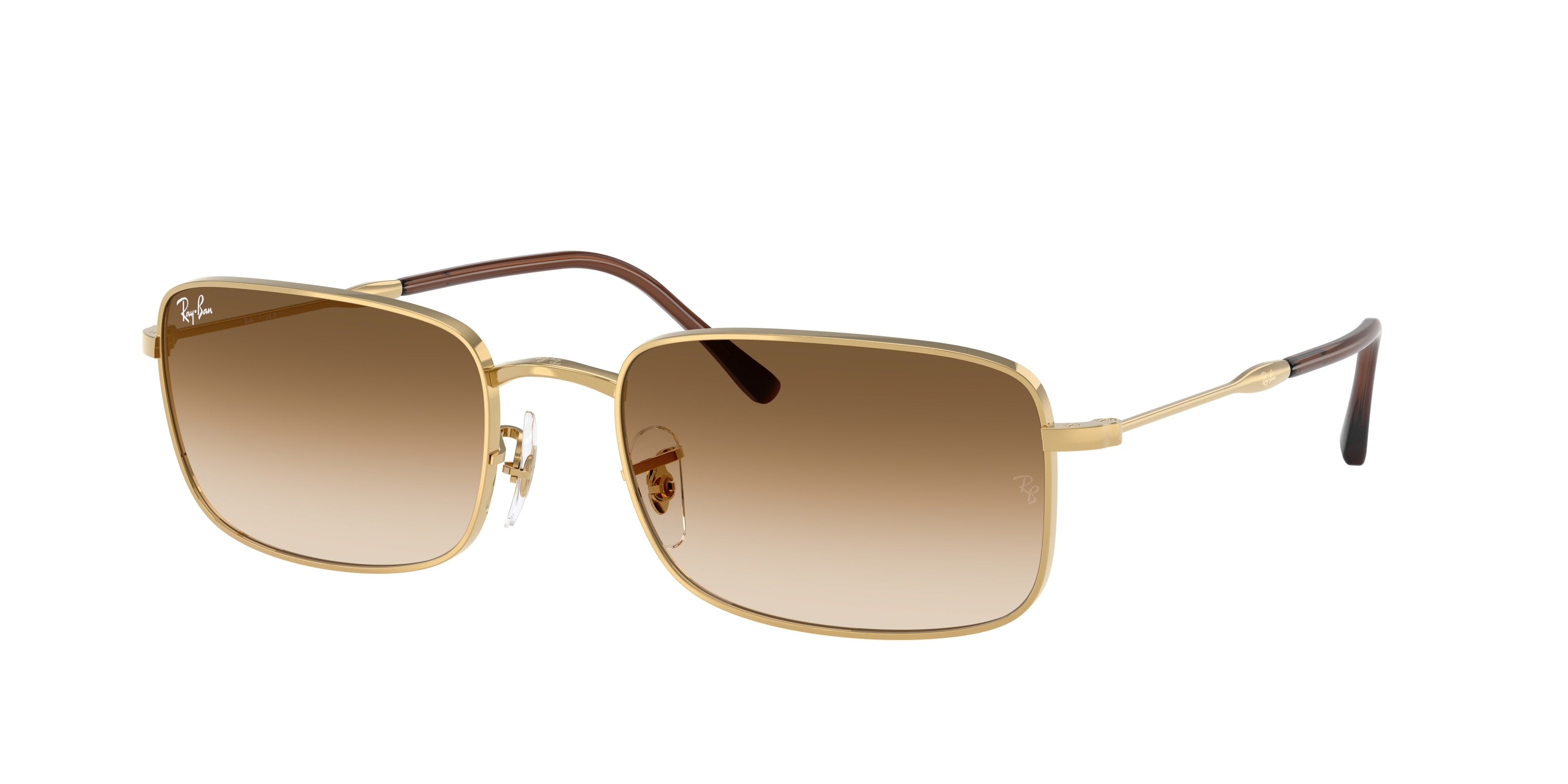 Ray-Ban RB3746 Rectangle Sunglasses  001/51-Arista Gold 59-145-20 - Color Map Gold