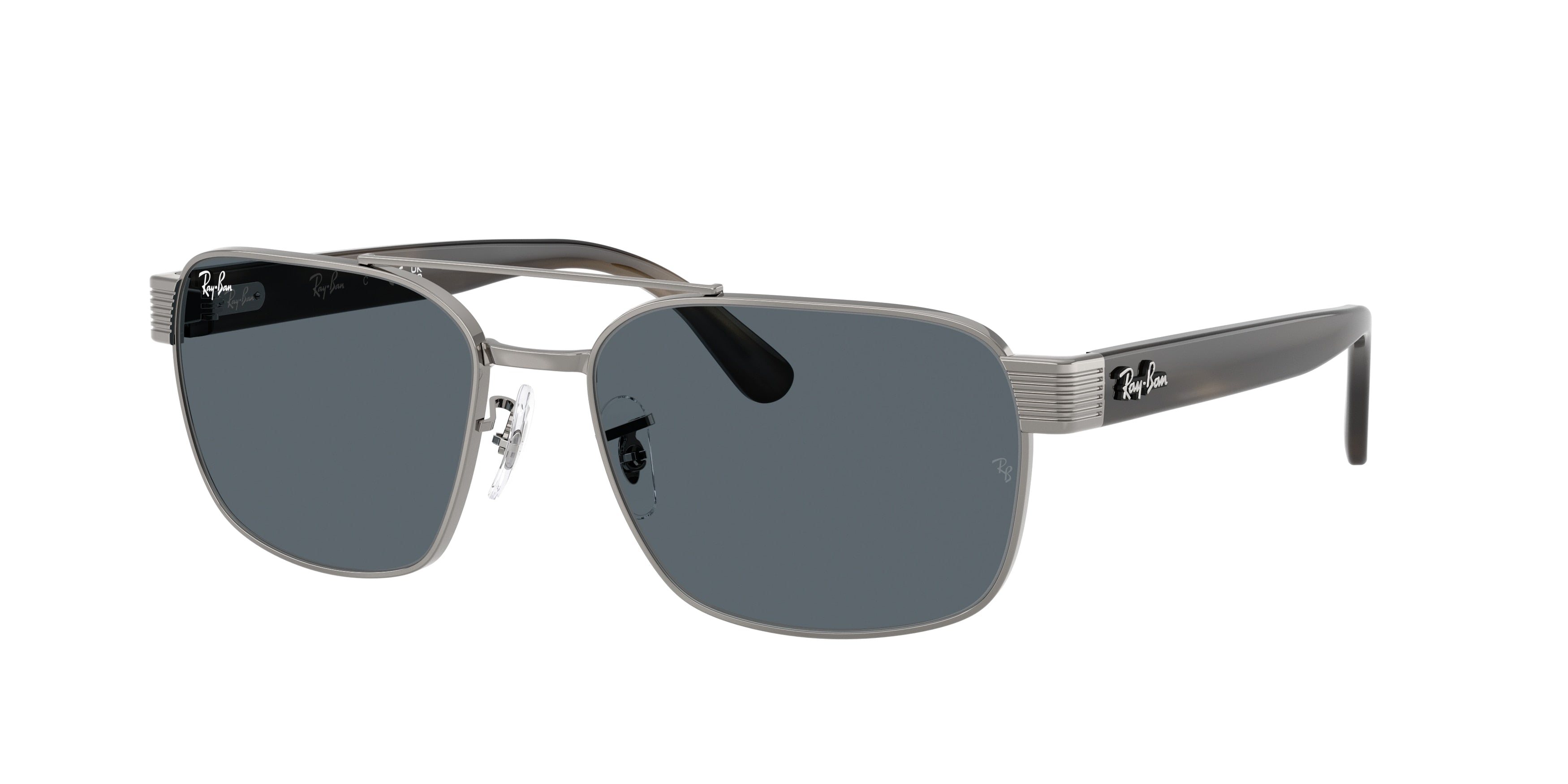 Ray-Ban RB3751 Square Sunglasses  004/R5-Gunmetal 61-145-17 - Color Map Grey