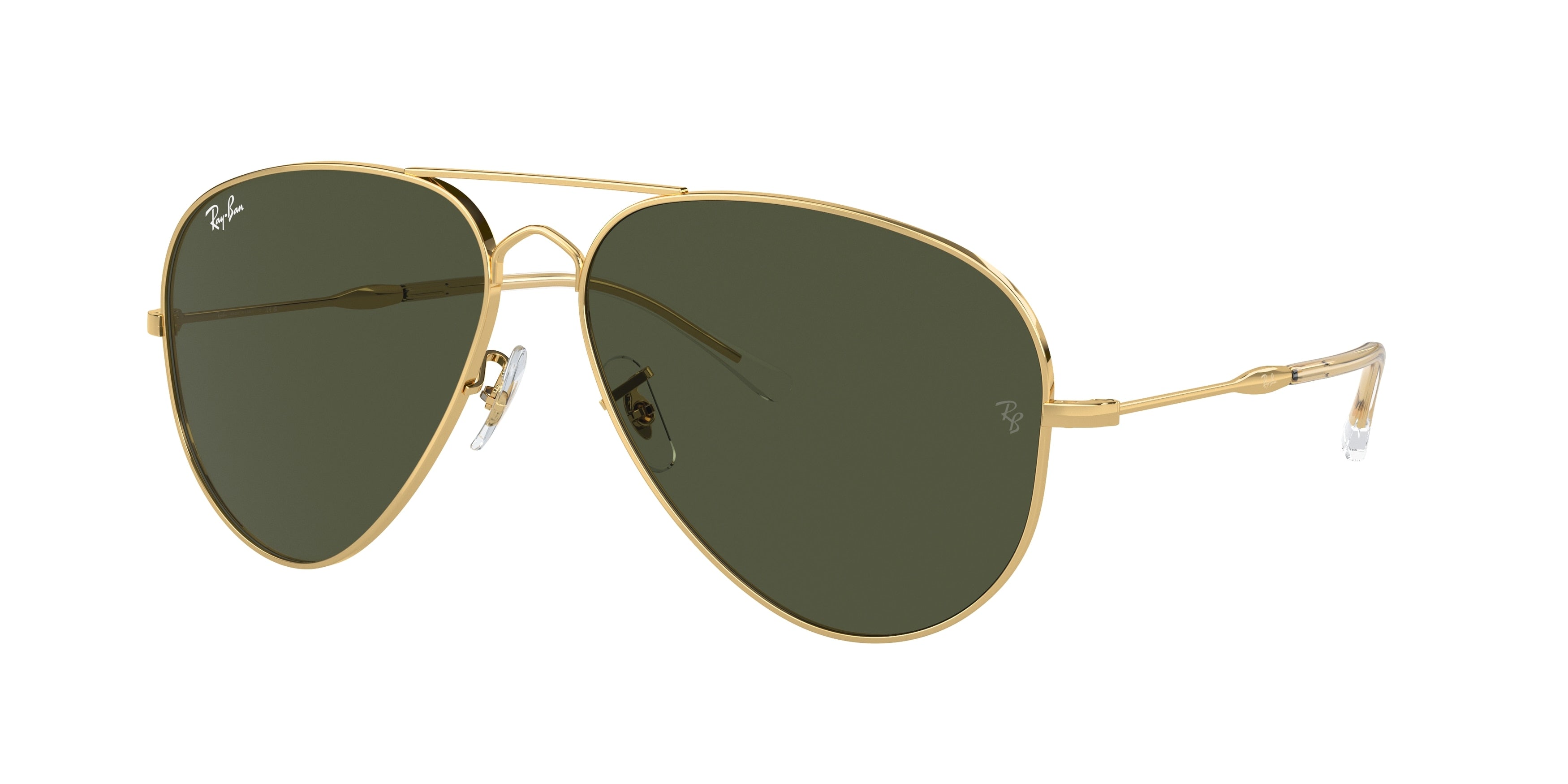 Ray-Ban OLD AVIATOR RB3825 Pilot Sunglasses  001/31-Arista Gold 62-145-14 - Color Map Gold