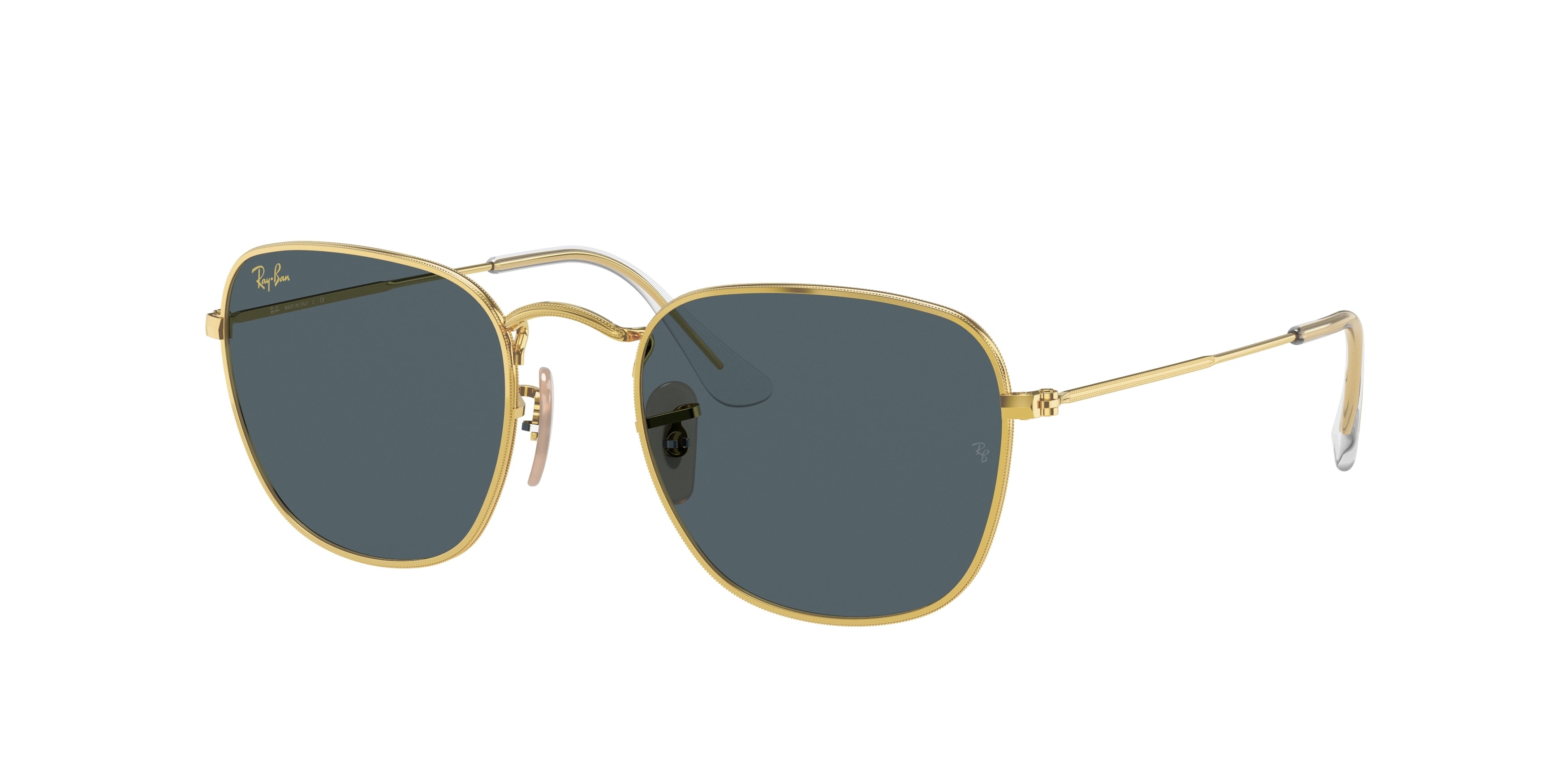 Ray-Ban FRANK RB3857 Square Sunglasses  9196R5-Gold 54-145-20 - Color Map Gold