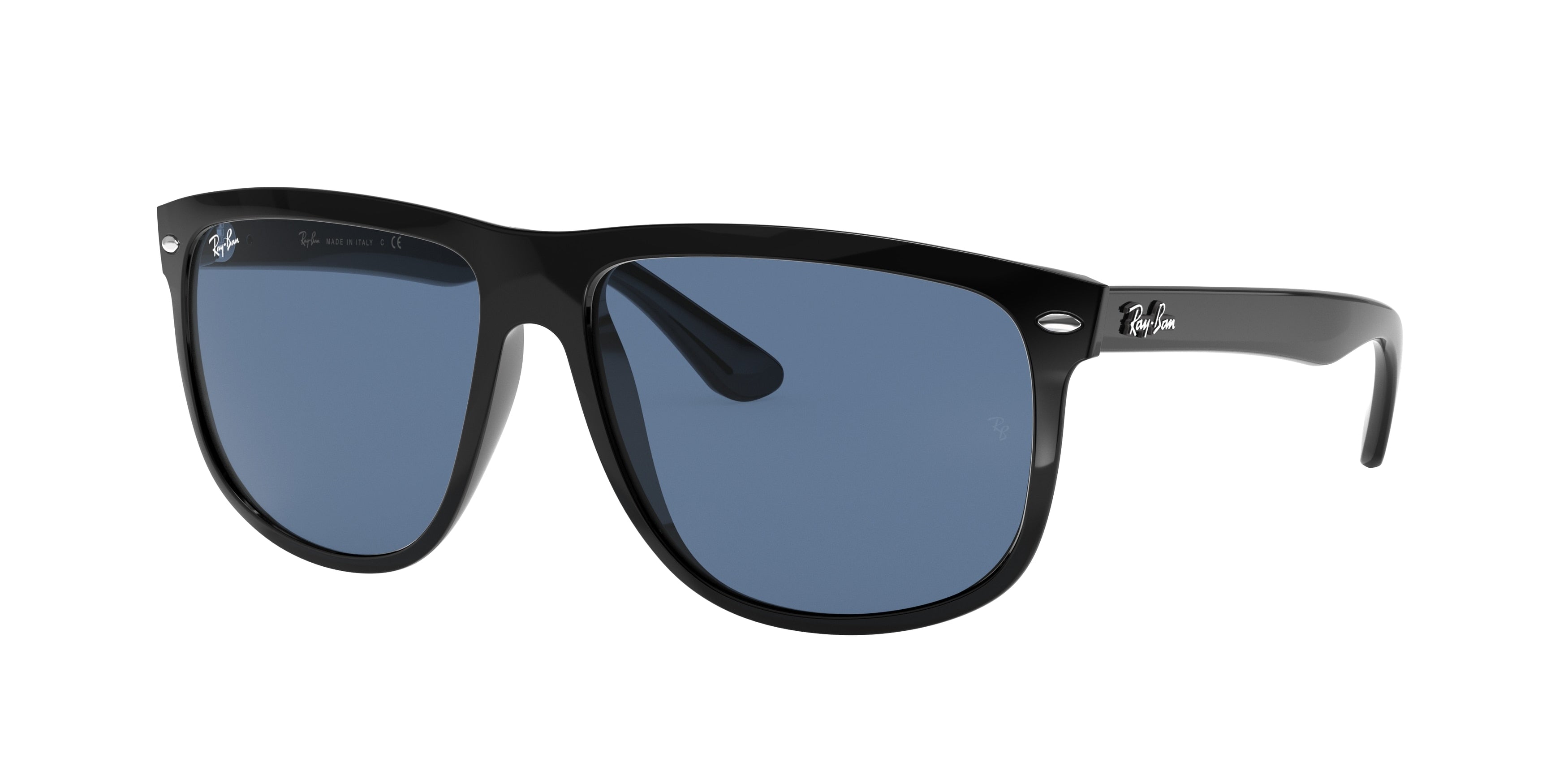 Ray-Ban BOYFRIEND RB4147 Square Sunglasses  601/80-Black 60-145-15 - Color Map Black