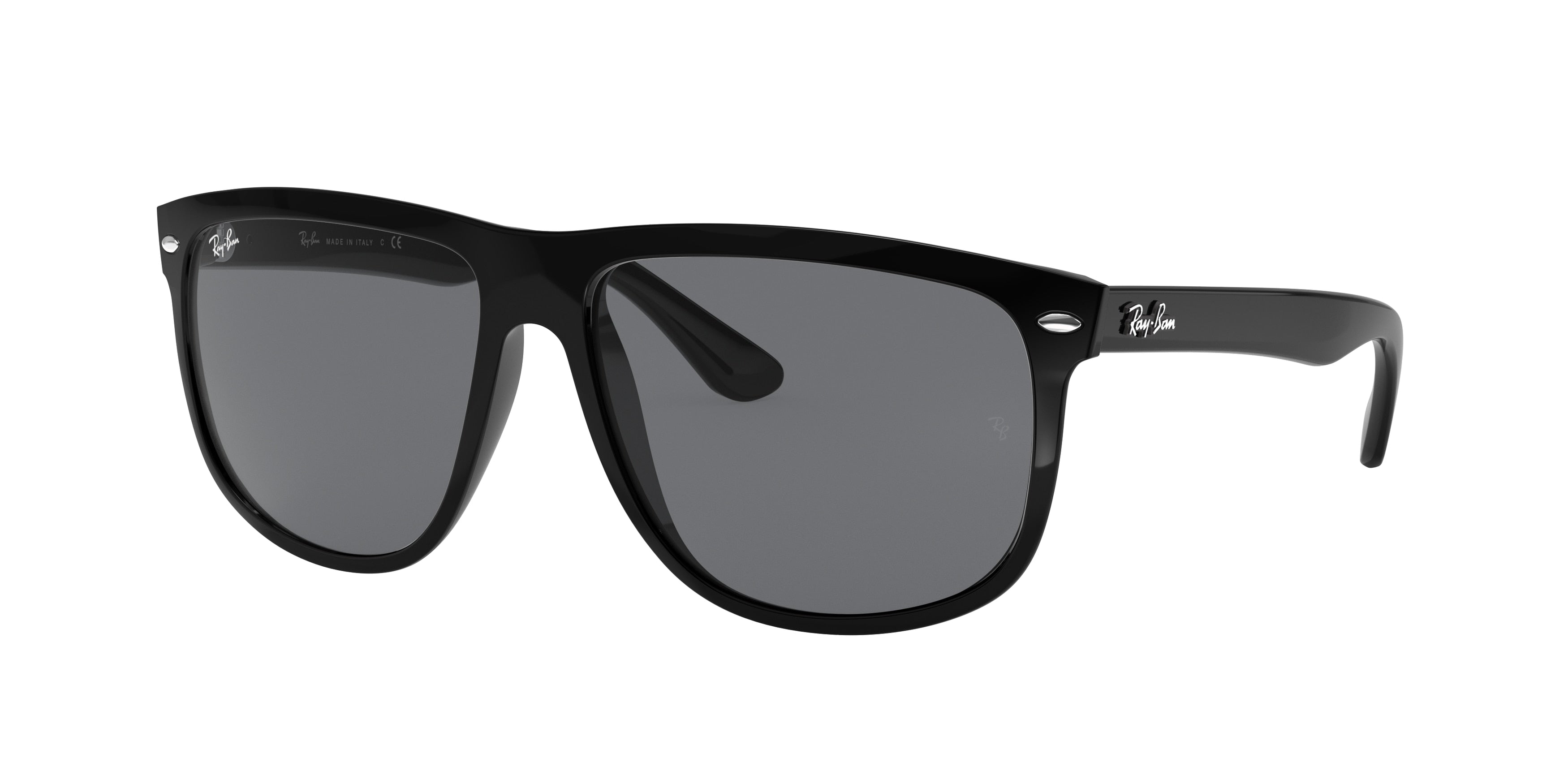 Ray-Ban BOYFRIEND RB4147 Square Sunglasses  601/87-Black 60-145-15 - Color Map Black
