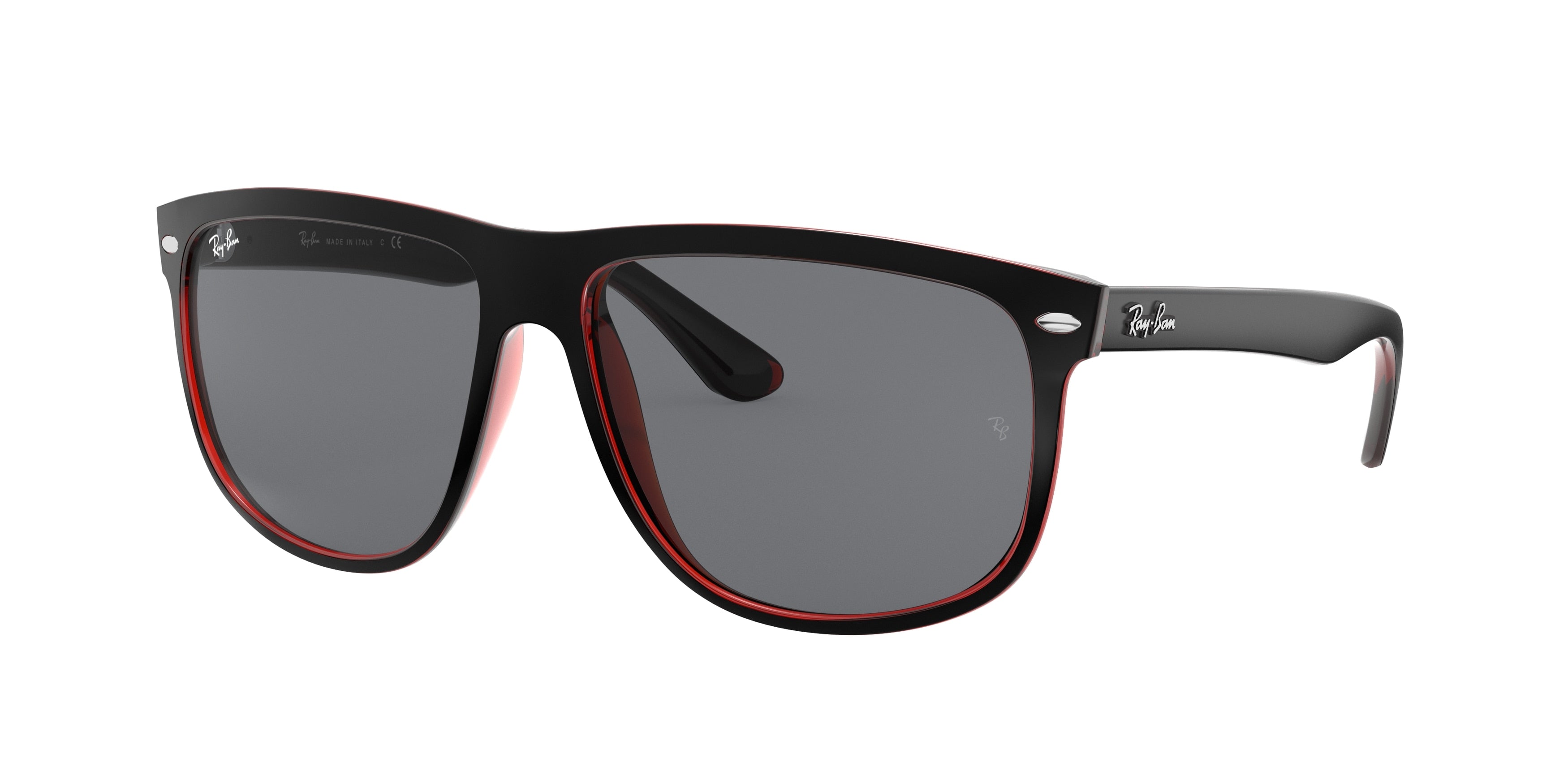 Ray-Ban BOYFRIEND RB4147 Square Sunglasses  617187-Black 60-145-15 - Color Map Black