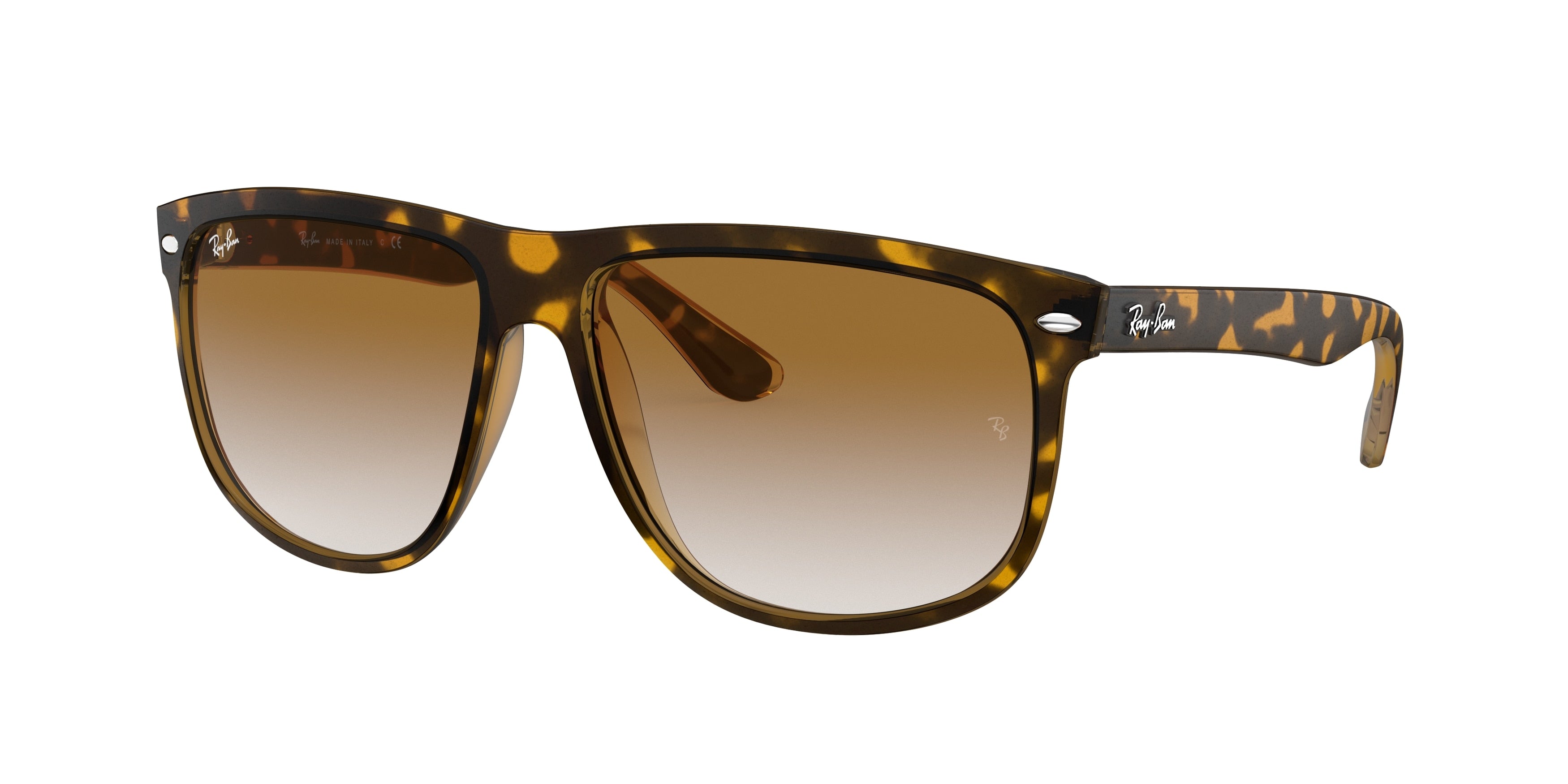 Ray-Ban BOYFRIEND RB4147 Square Sunglasses  710/51-Light Havana 60-145-15 - Color Map Tortoise