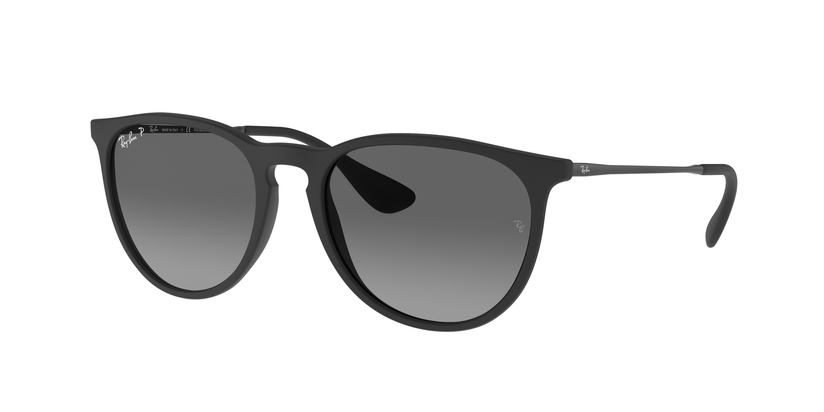 Ray-Ban ERIKA RB4171F Phantos Sunglasses  622/T3-Rubber Black 54-145-18 - Color Map Black