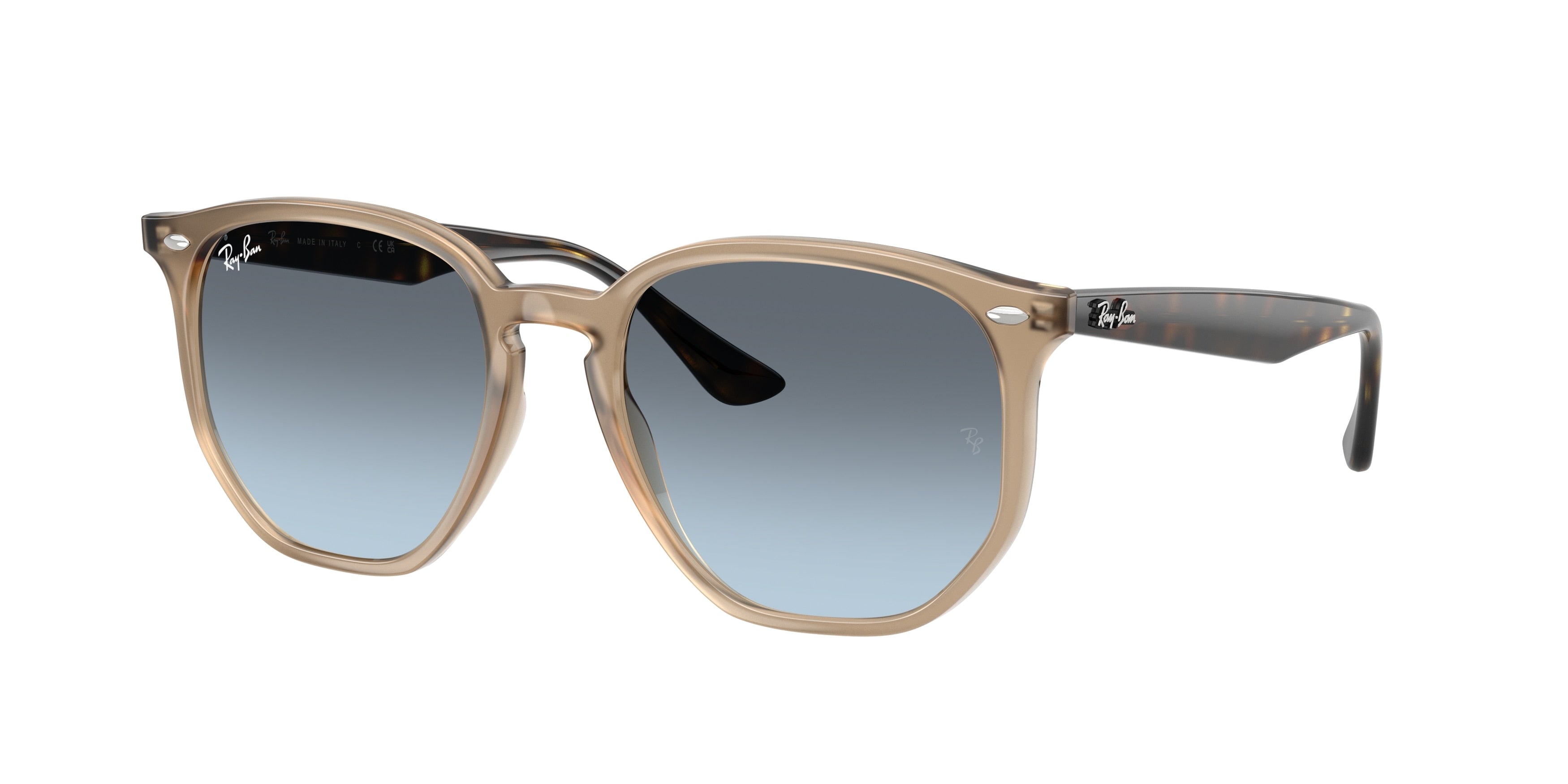 Ray-Ban RB4306 Irregular Sunglasses  6788V1-Turtledove 54-145-19 - Color Map Beige