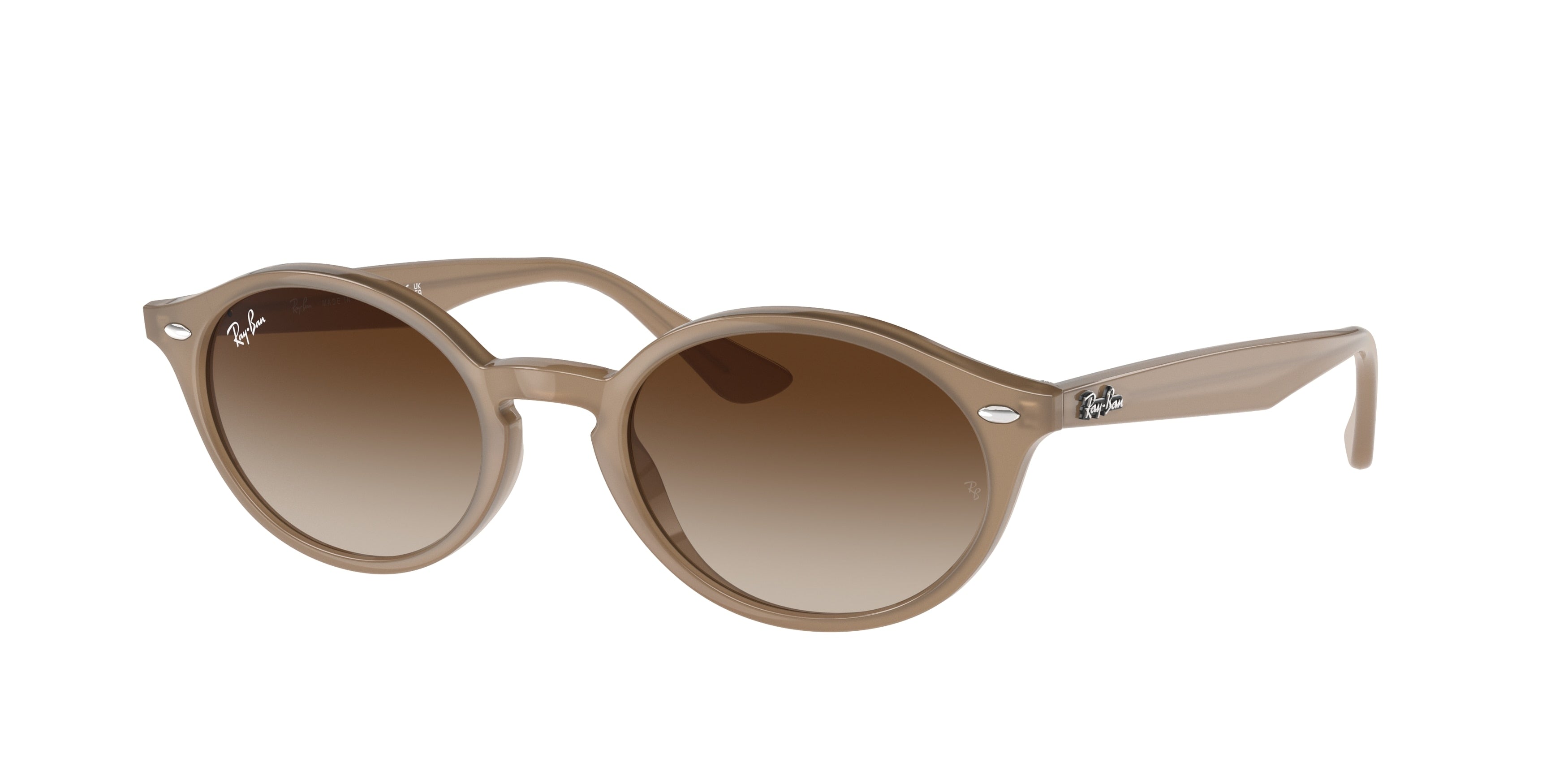 Ray-Ban RB4315 Oval Sunglasses 616613-Turtledove 51-145-21 - Color Map Beige