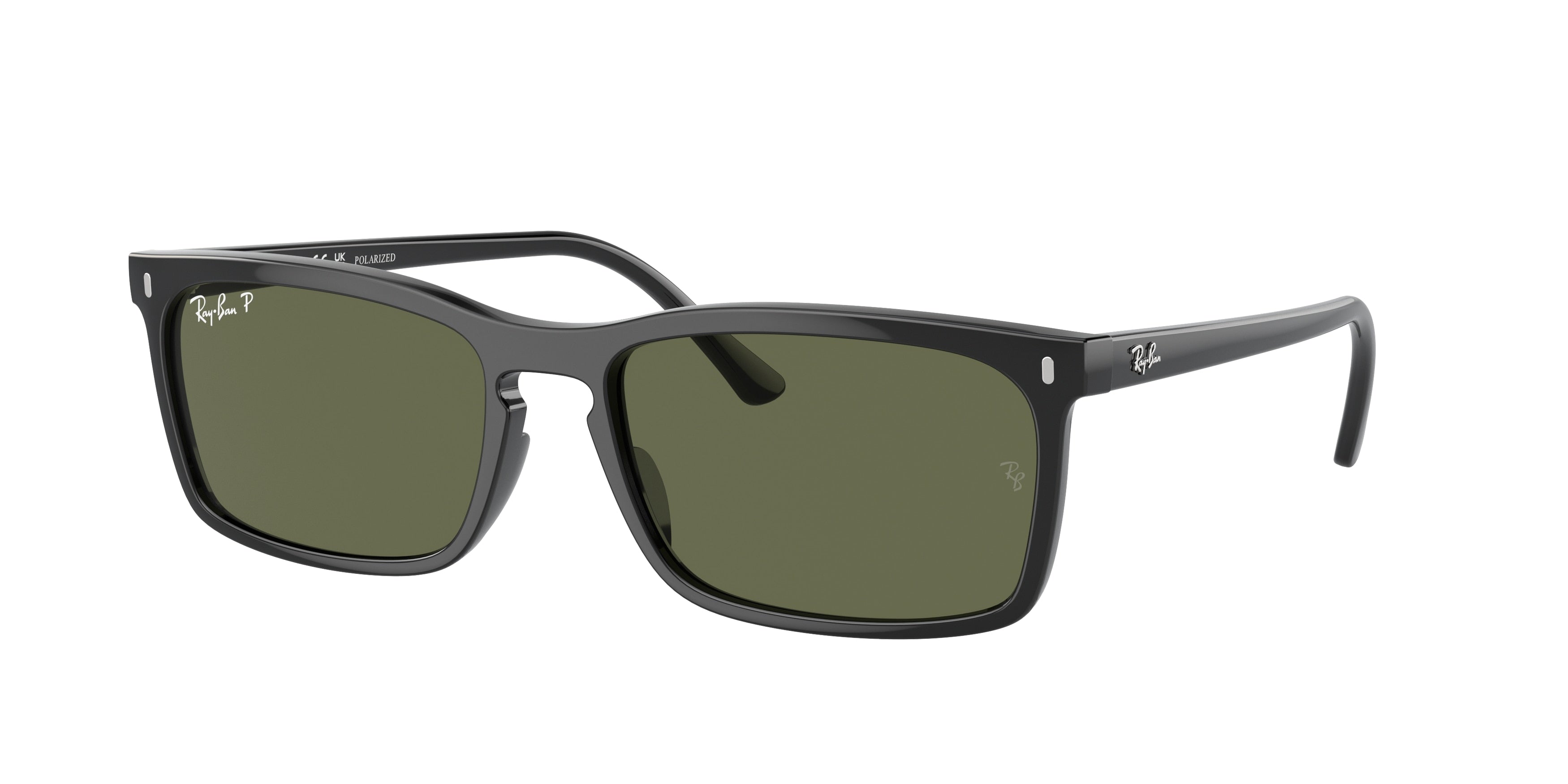 Ray-Ban RB4435 Rectangle Sunglasses 901/58-Black 59-145-18 - Color Map Black