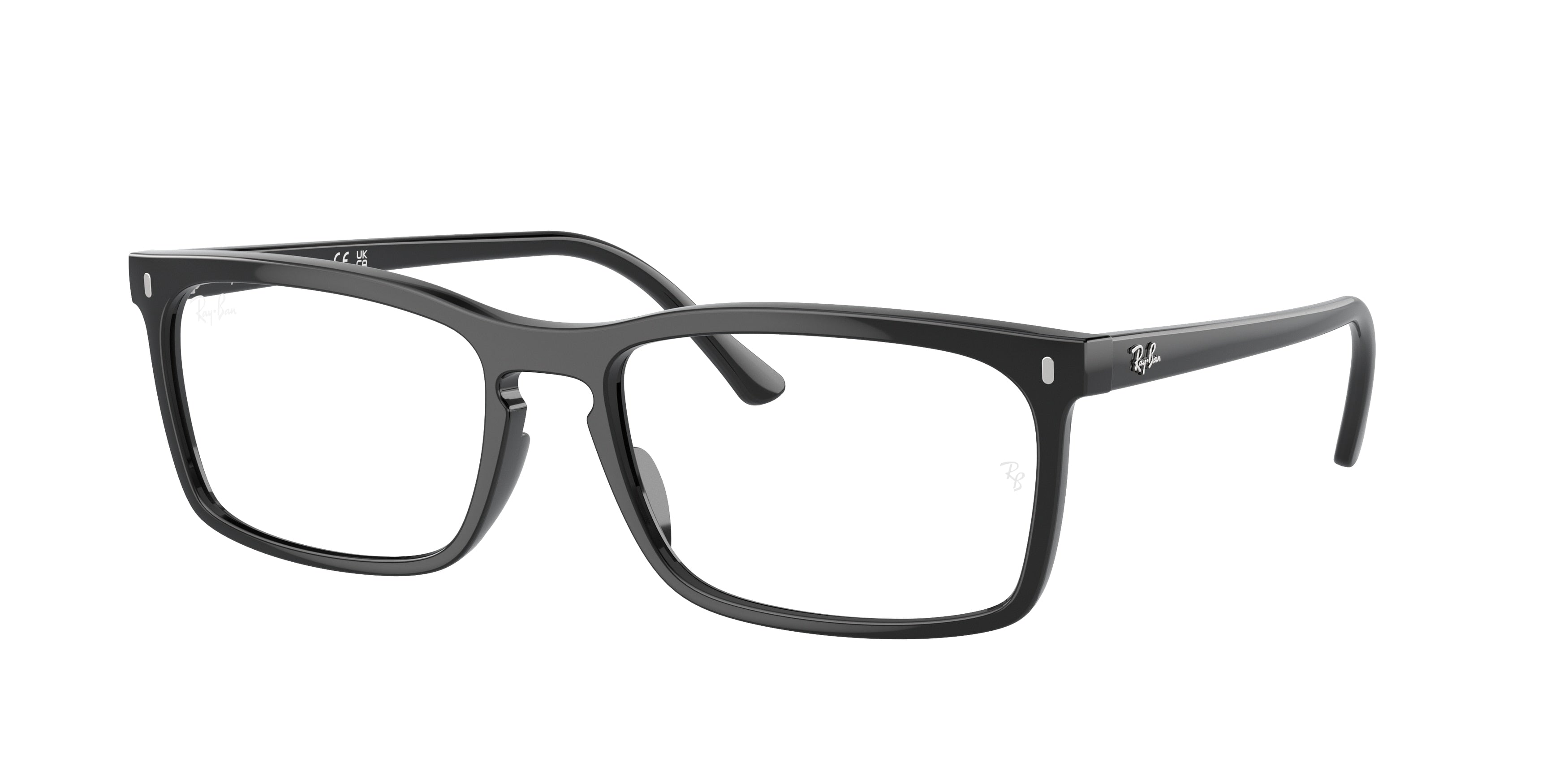 Ray-Ban RB4435 Rectangle Sunglasses 901/GJ-Black 59-145-18 - Color Map Black