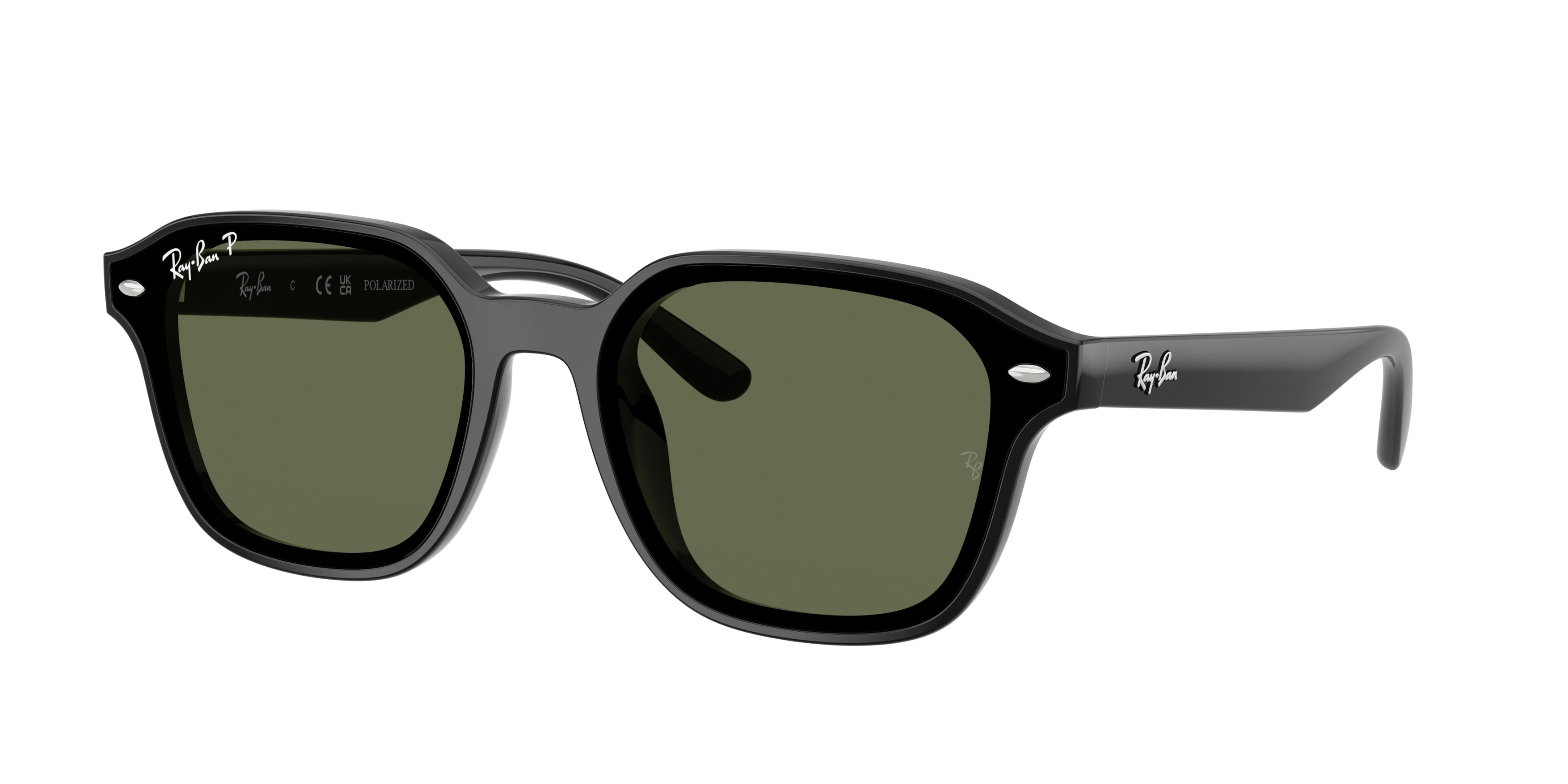 Ray-Ban RB4458D Square Sunglasses  601/9A-Black 65-145-18 - Color Map Black