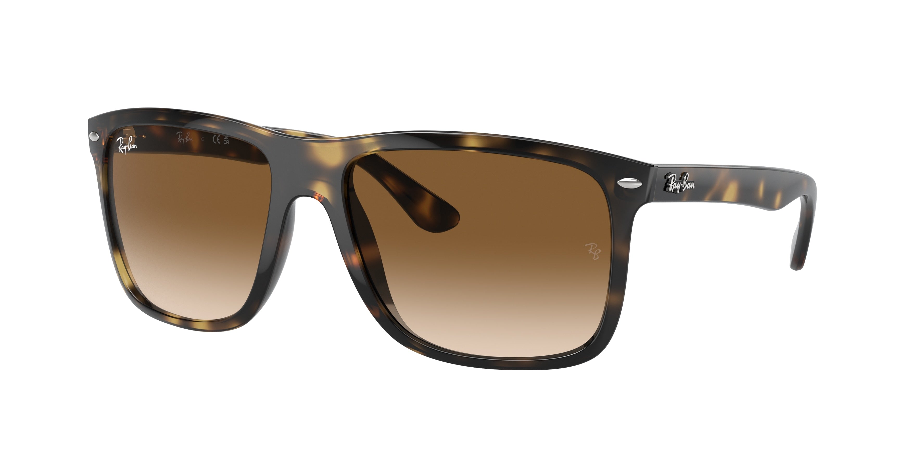 Ray-Ban BOYFRIEND TWO RB4547 Square Sunglasses  710/51-Havana 60-145-18 - Color Map Tortoise