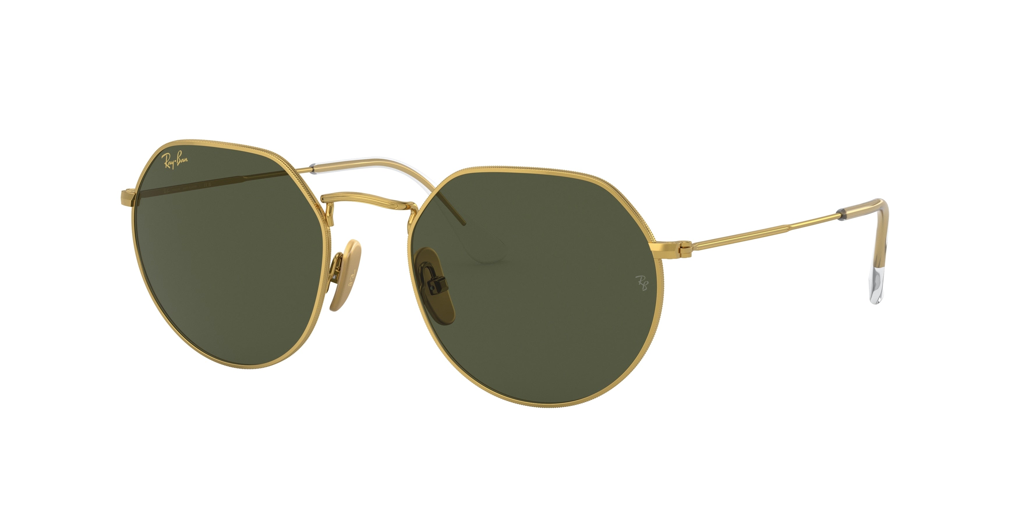 Ray-Ban RB8165 Irregular Sunglasses  921631-Gold 53-145-20 - Color Map Gold