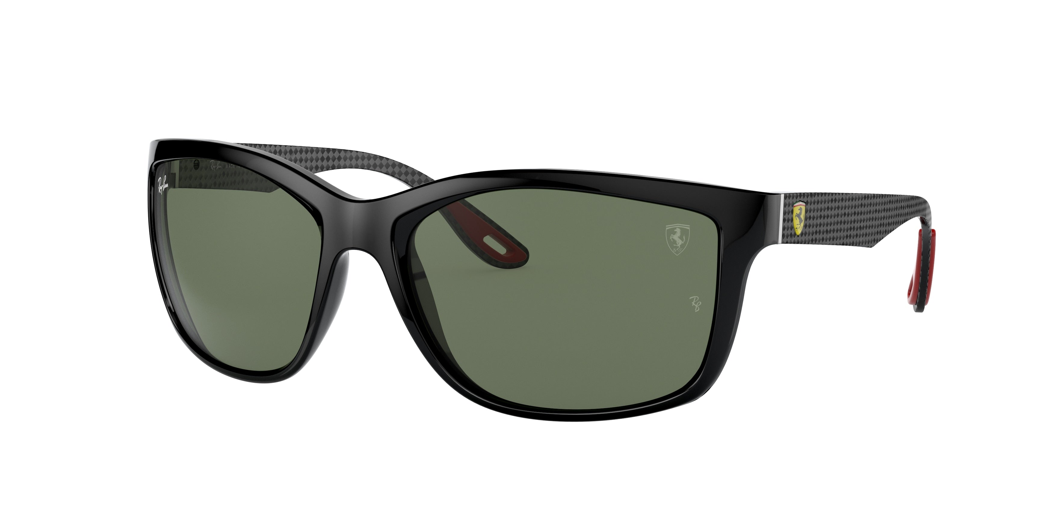 Ray-Ban RB8356M Square Sunglasses  F63271-Black 61-135-18 - Color Map Black