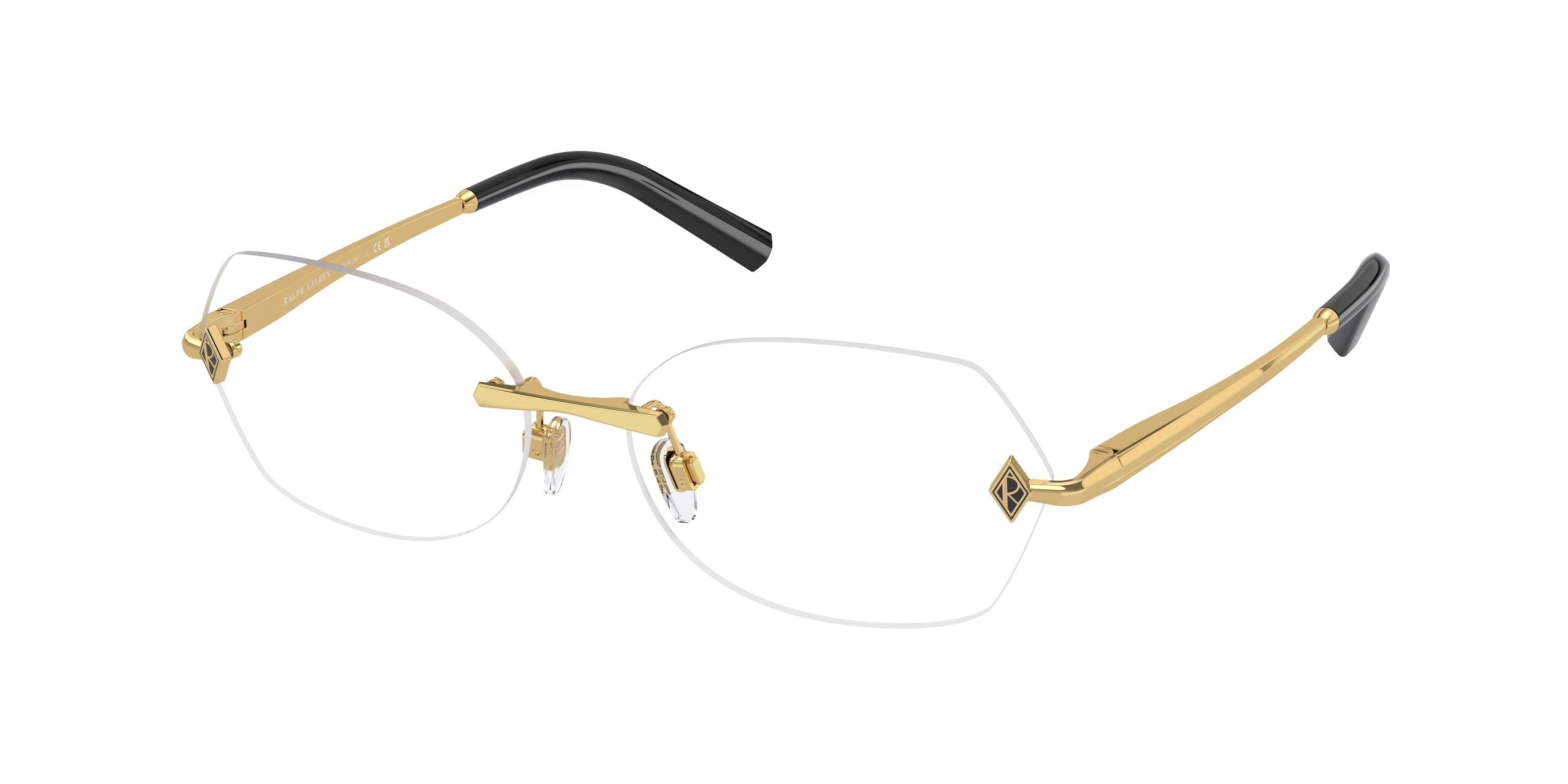 Ralph Lauren RL5126 Oval Eyeglasses  9004-Gold 57-140-15 - Color Map Gold