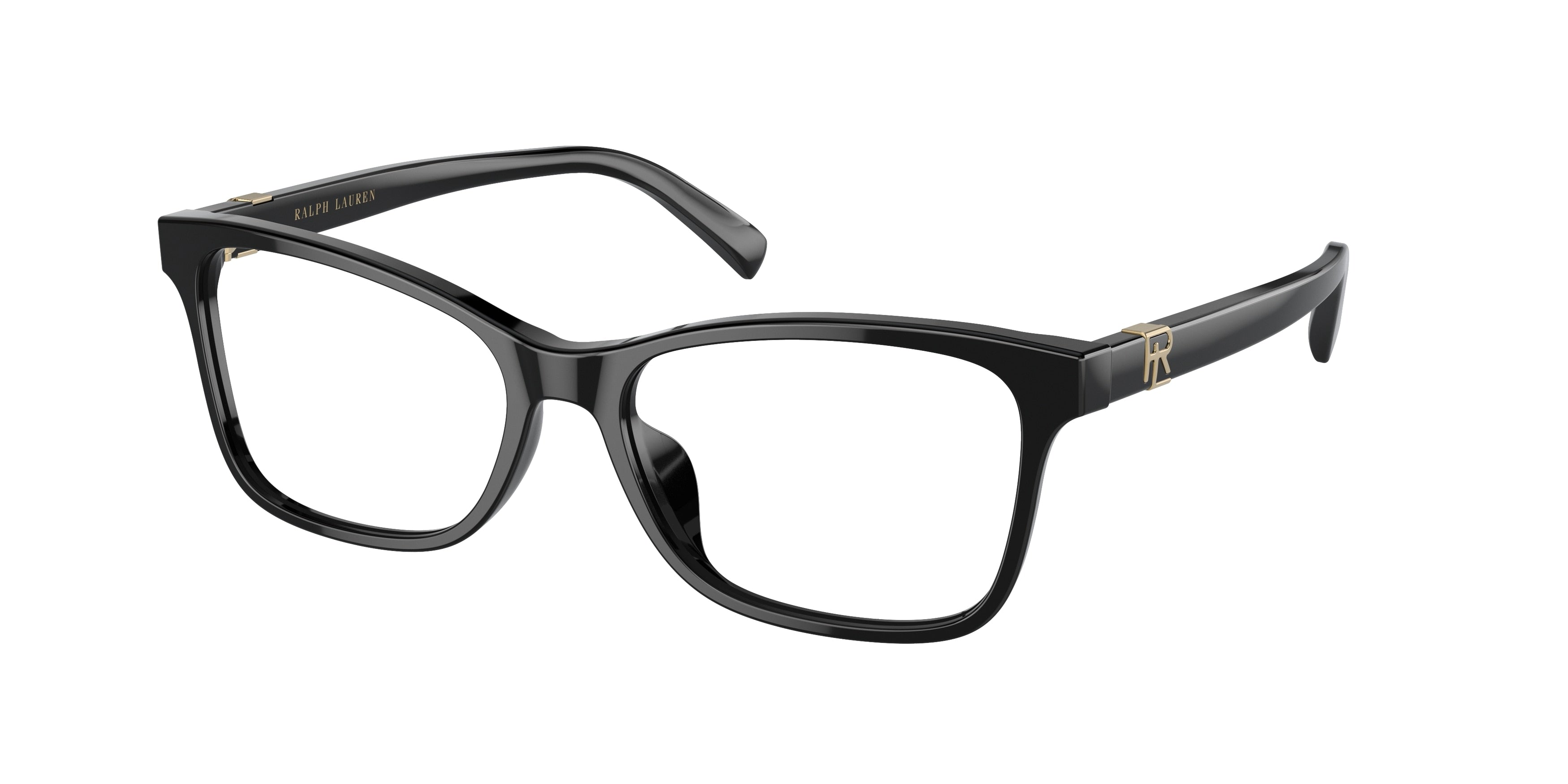 Ralph Lauren RL6233U Butterfly Eyeglasses 5001-Black 54-145-16 - Color Map Black