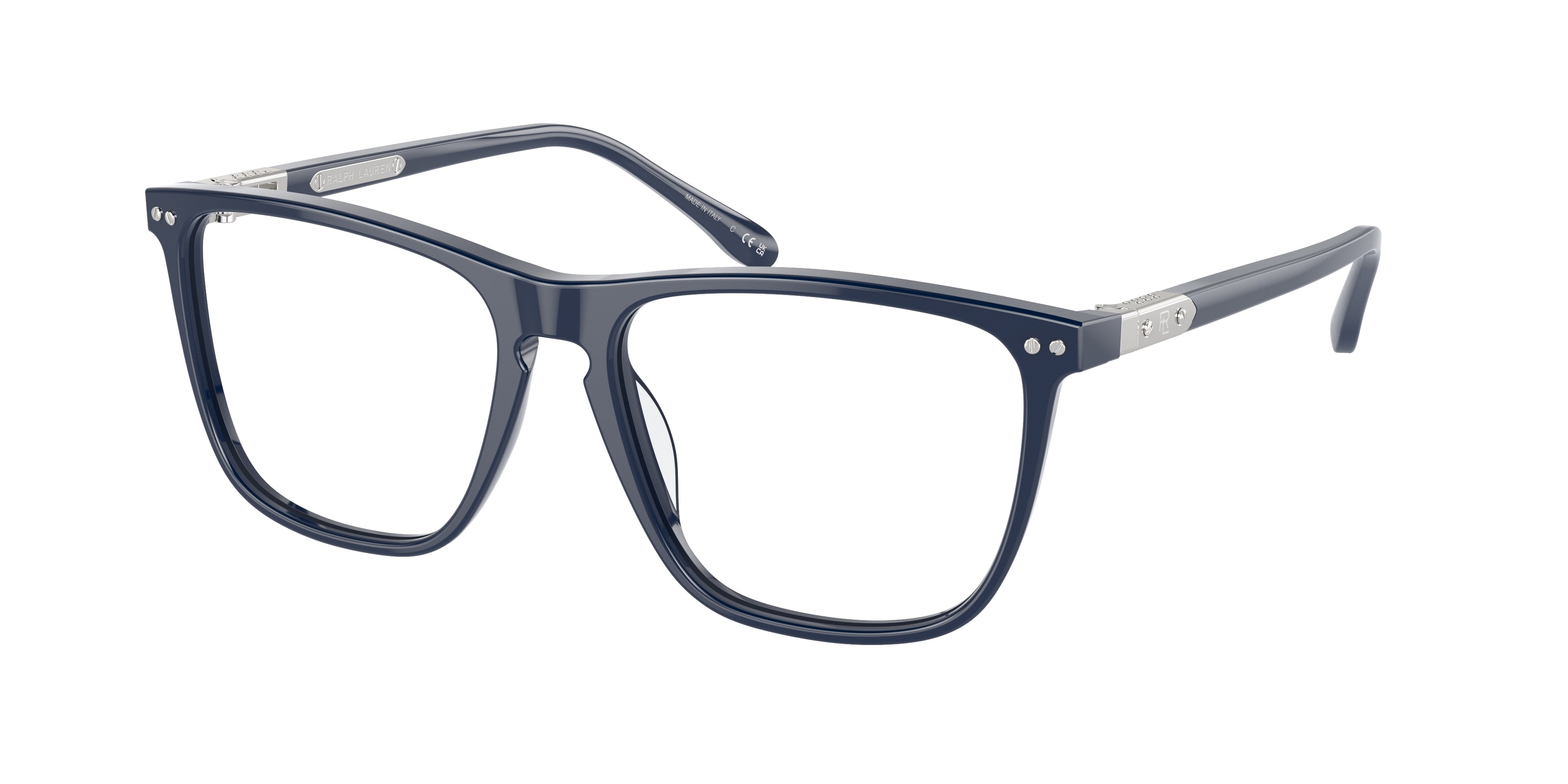 Ralph Lauren RL6242U Square Eyeglasses  5586-Blue 55-145-16 - Color Map Blue